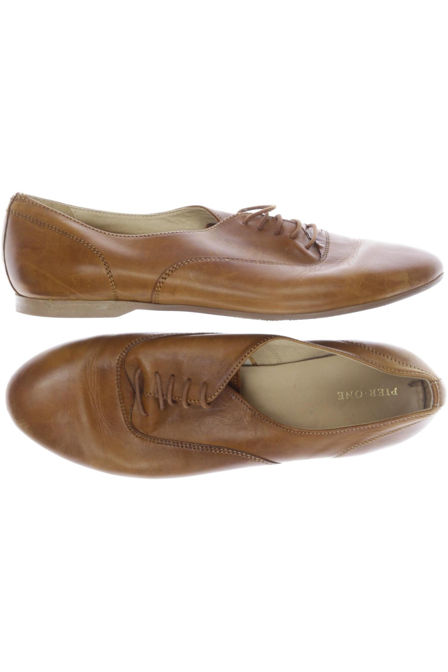 

pier one Damen Halbschuh, braun, Gr. 42
