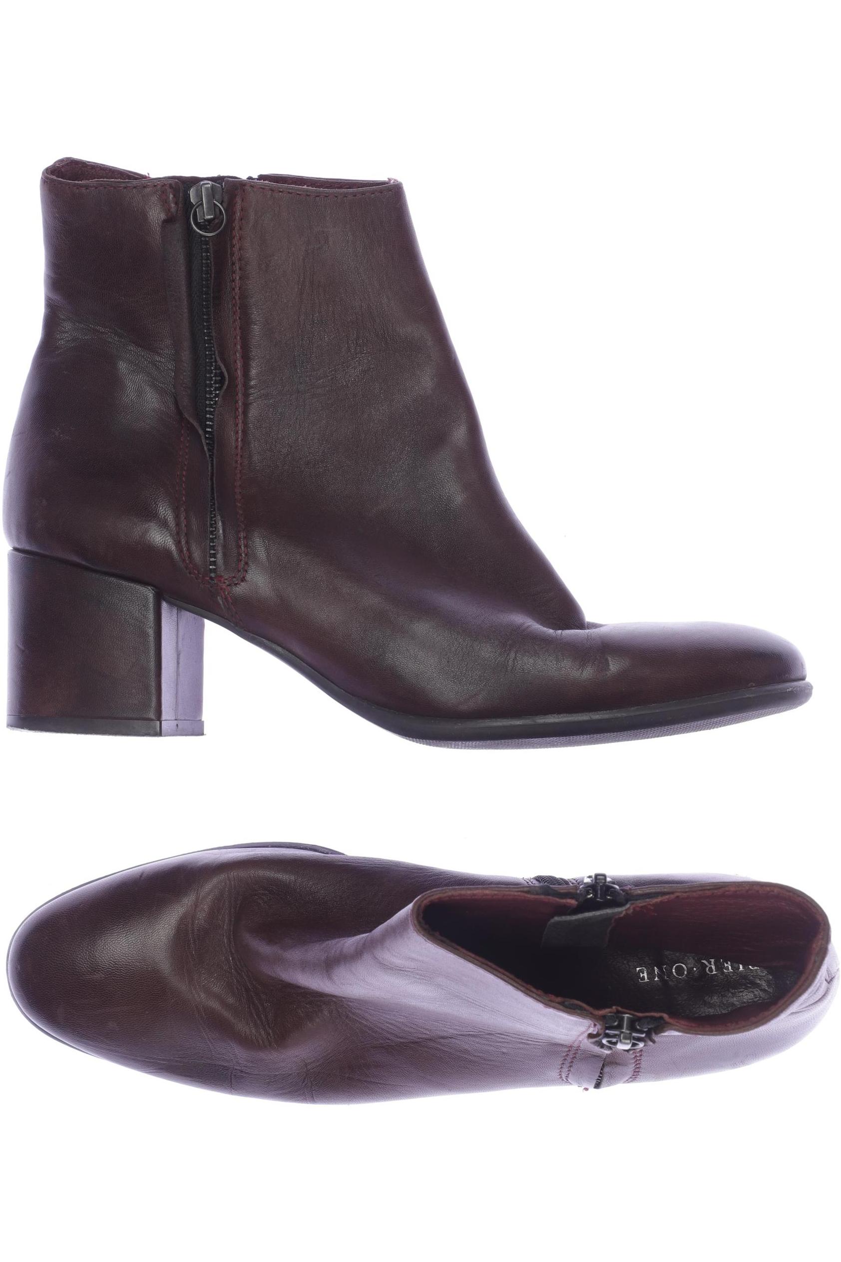 

pier one Damen Stiefelette, bordeaux, Gr. 42