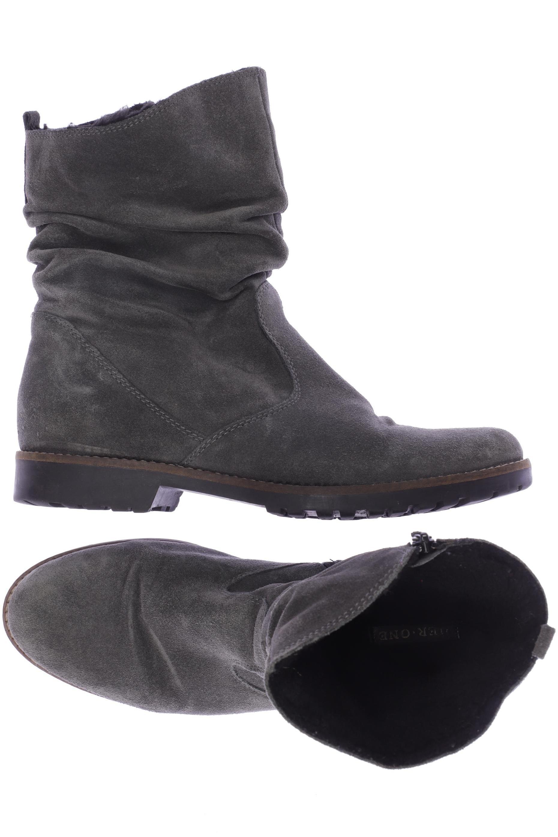 

pier one Damen Stiefelette, grau, Gr. 42