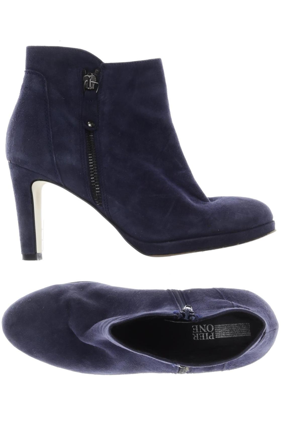 

pier one Damen Stiefelette, marineblau, Gr. 38