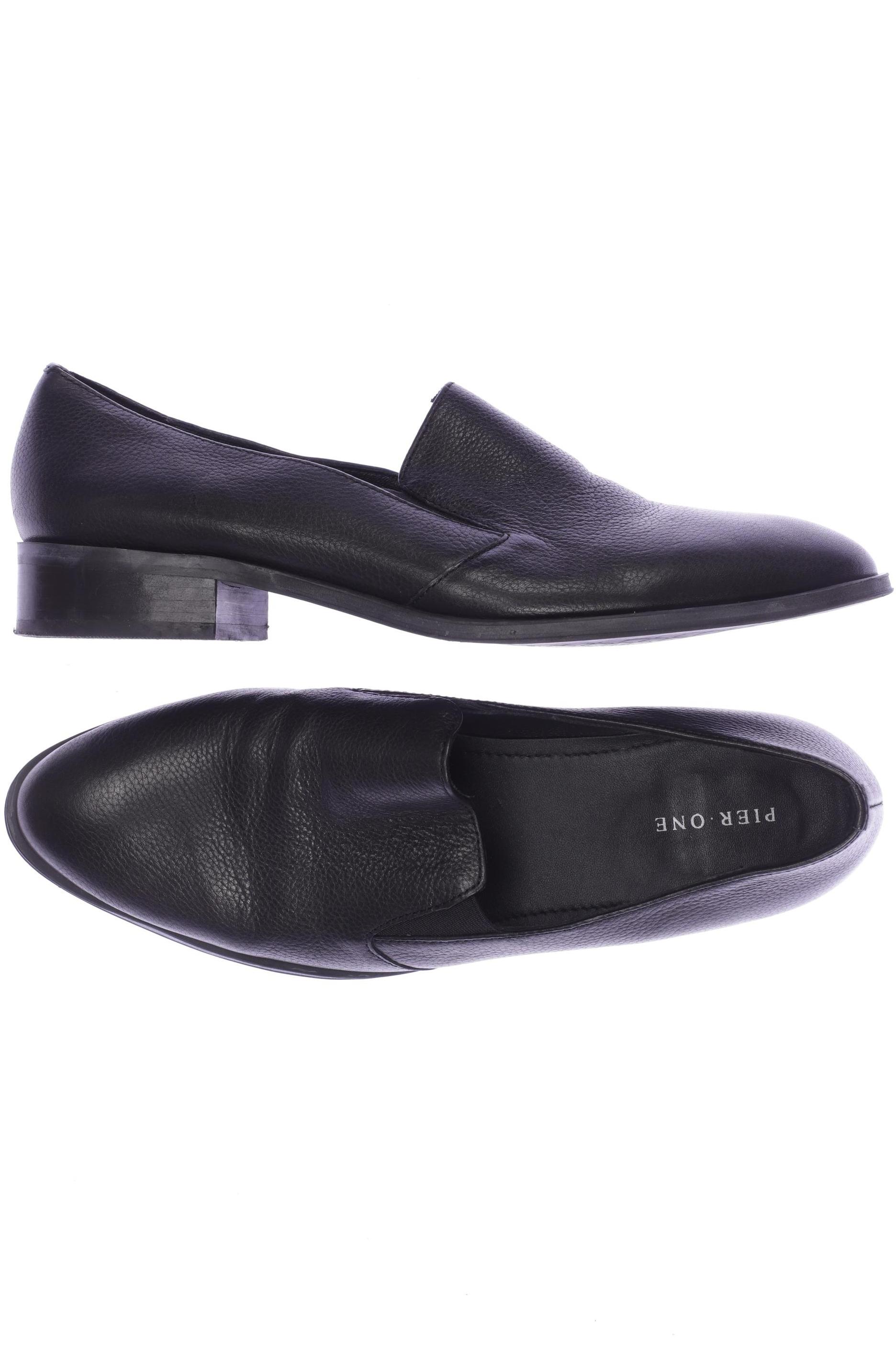

pier one Damen Halbschuh, schwarz, Gr. 42