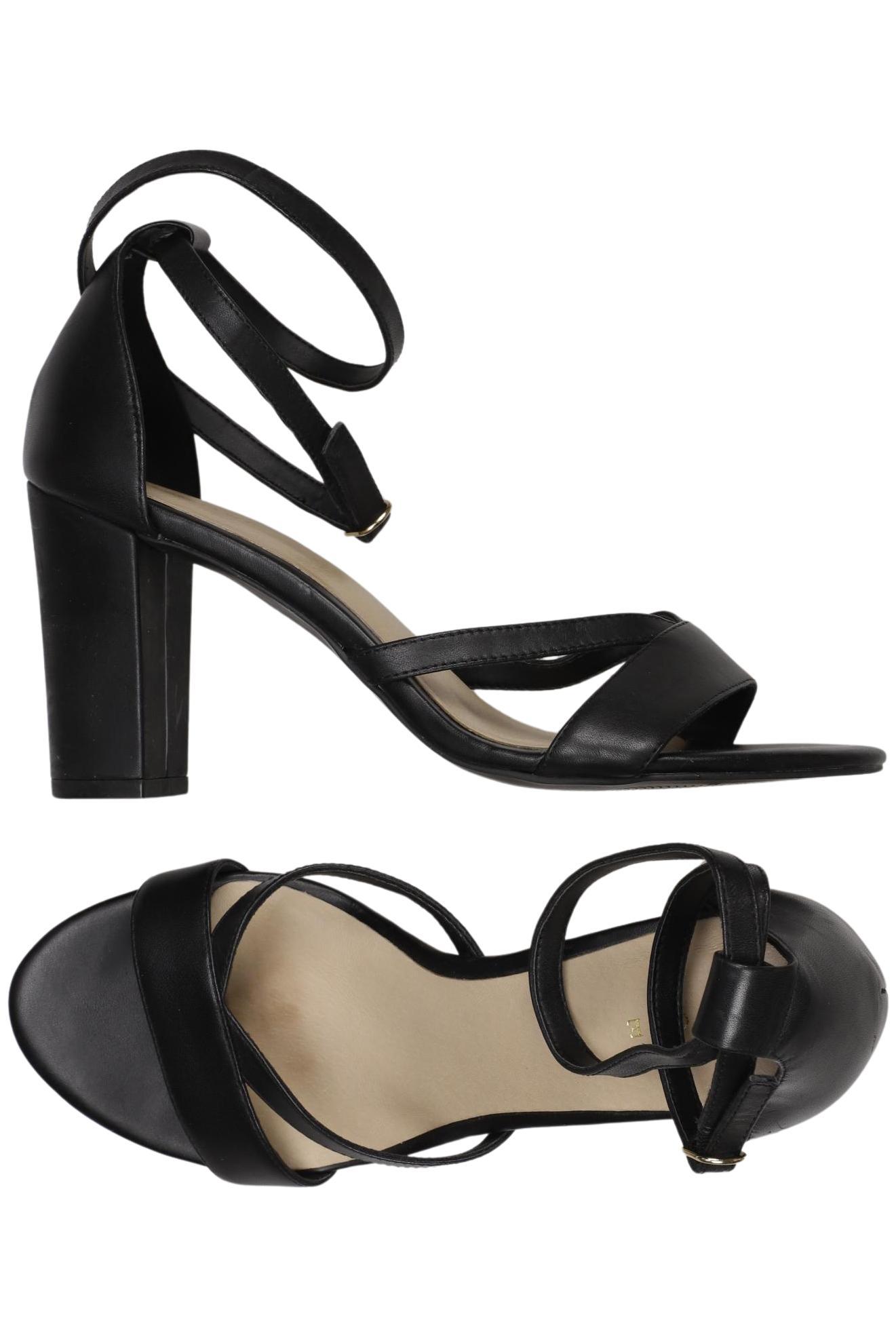 

pier one Damen Sandale, schwarz, Gr. 38