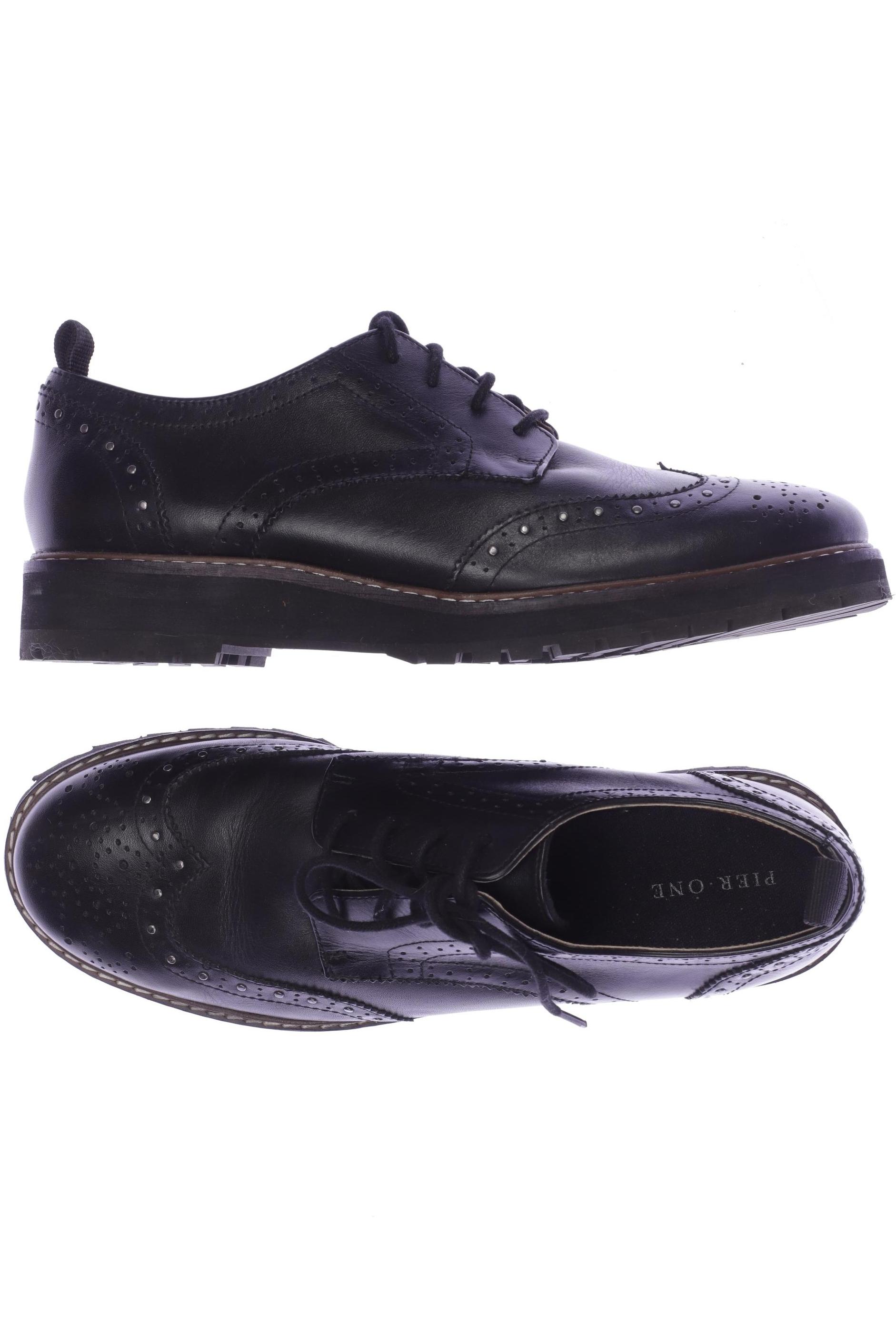 

pier one Damen Halbschuh, schwarz, Gr. 40