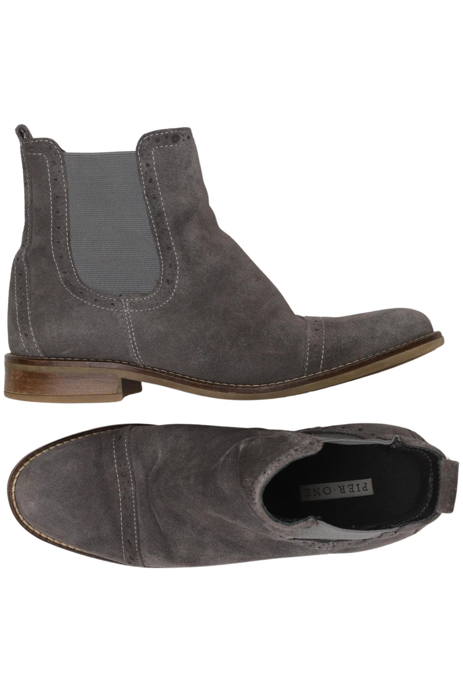 

pier one Damen Stiefelette, grau, Gr. 39