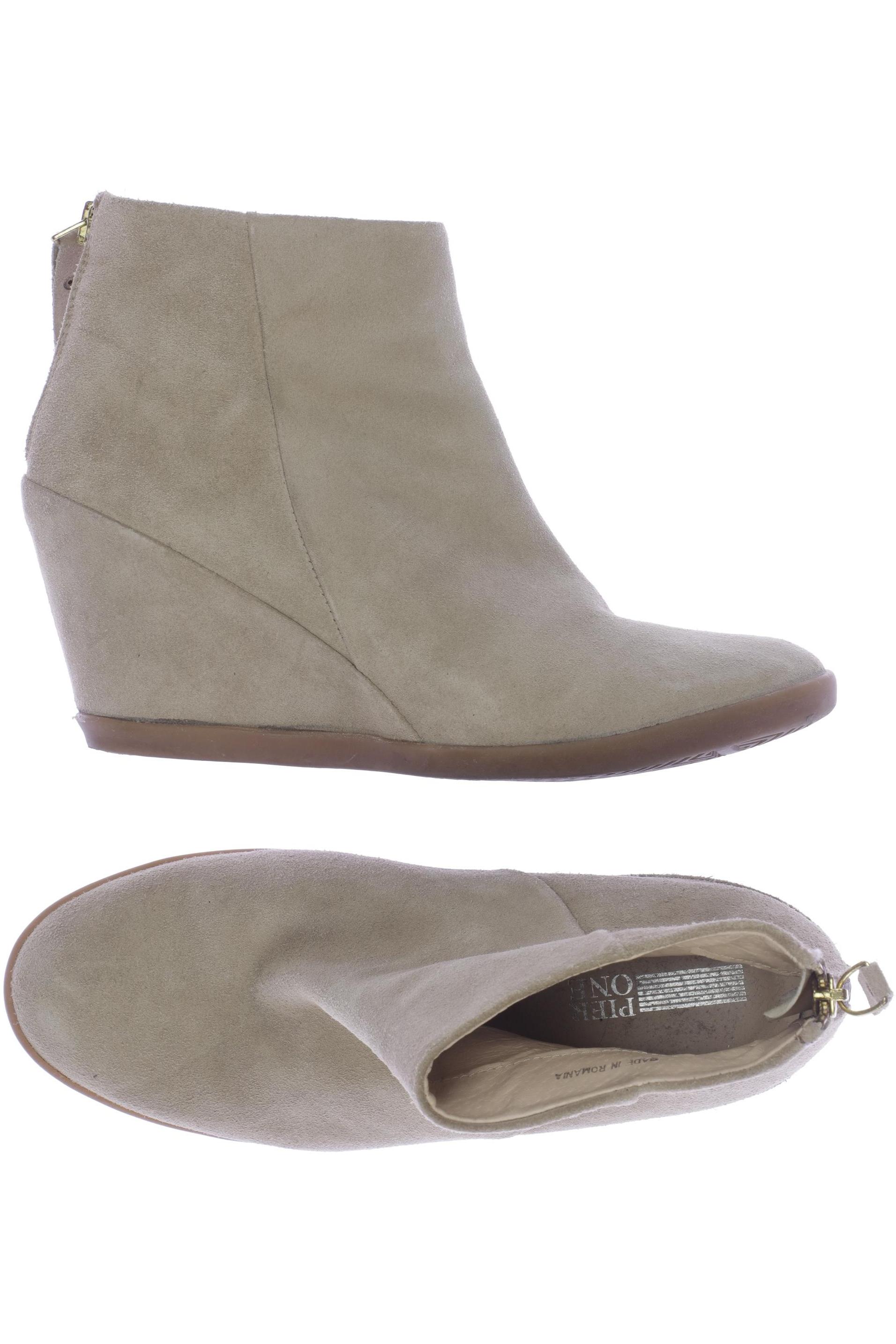 

pier one Damen Stiefelette, beige, Gr. 38