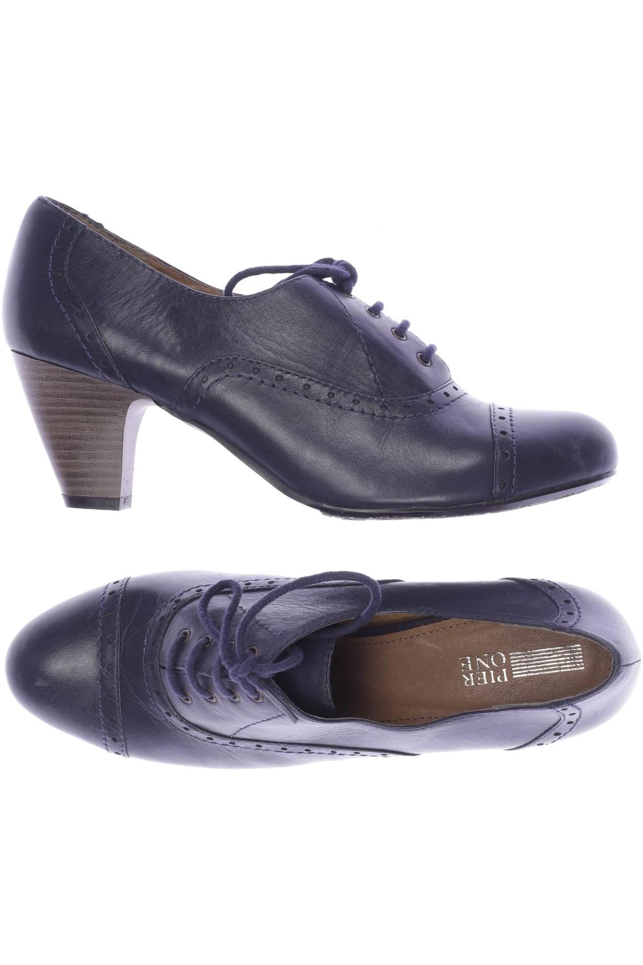 

pier one Damen Halbschuh, blau, Gr. 40