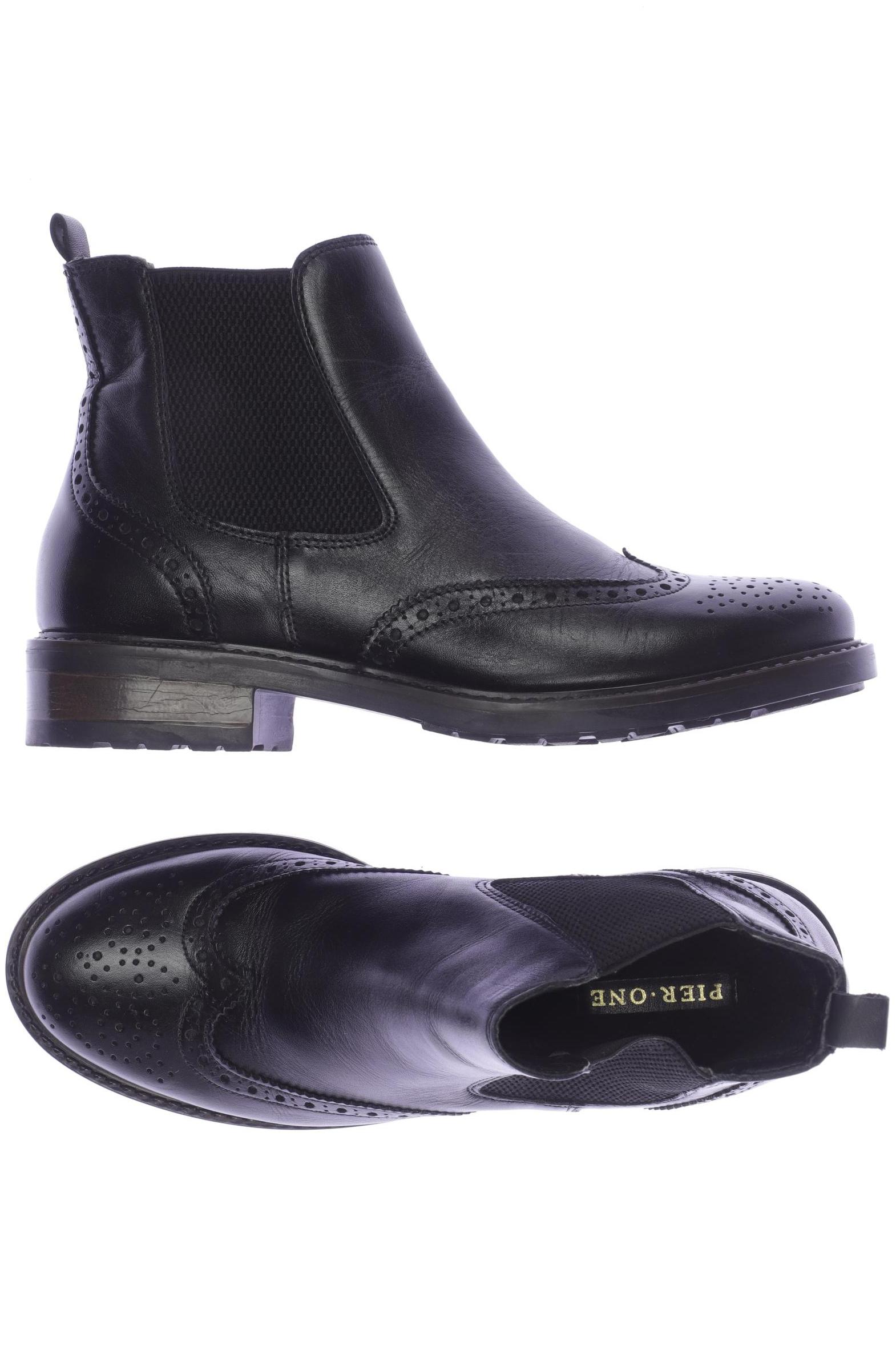 

pier one Damen Stiefelette, schwarz, Gr. 37