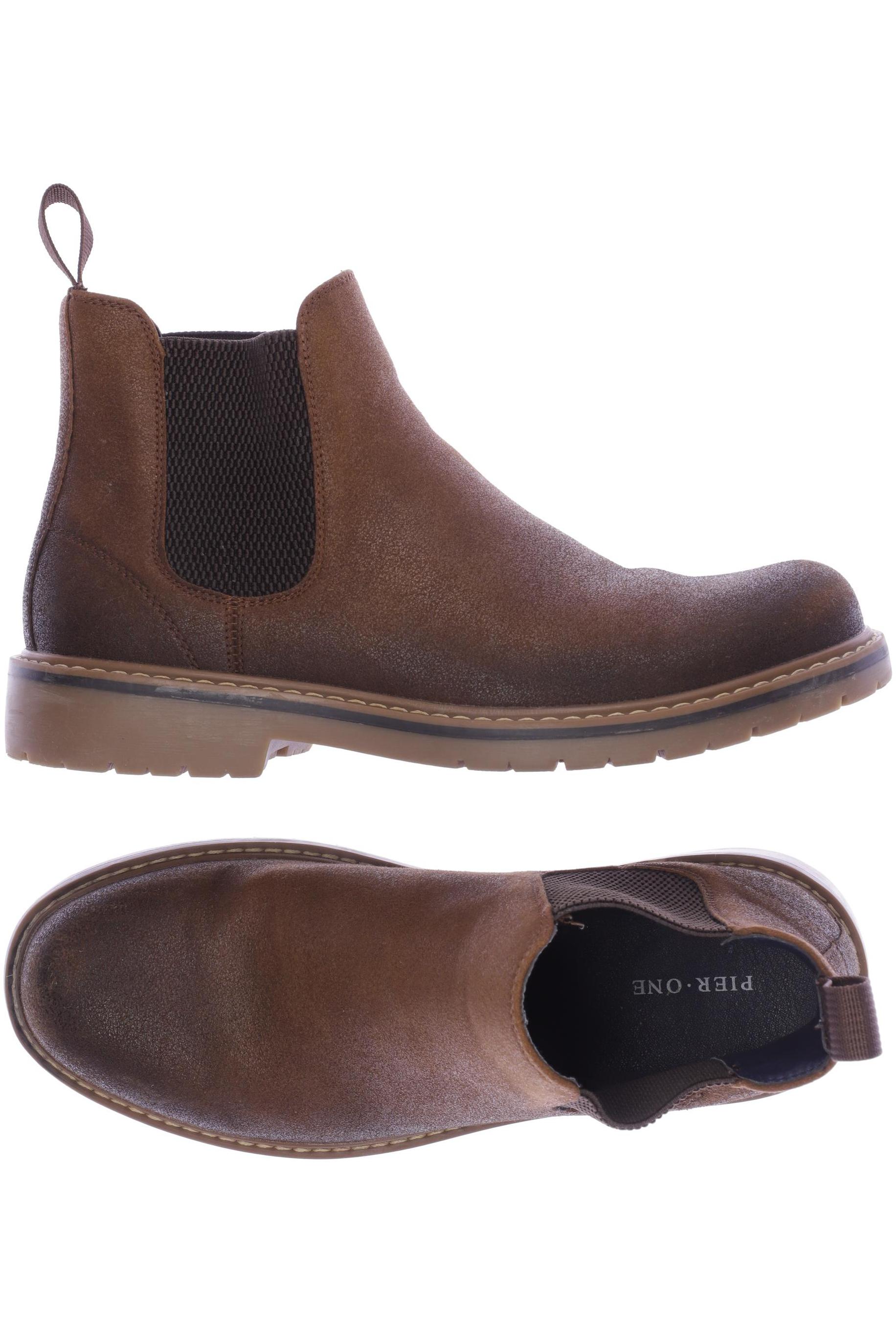

pier one Damen Stiefelette, braun, Gr. 41