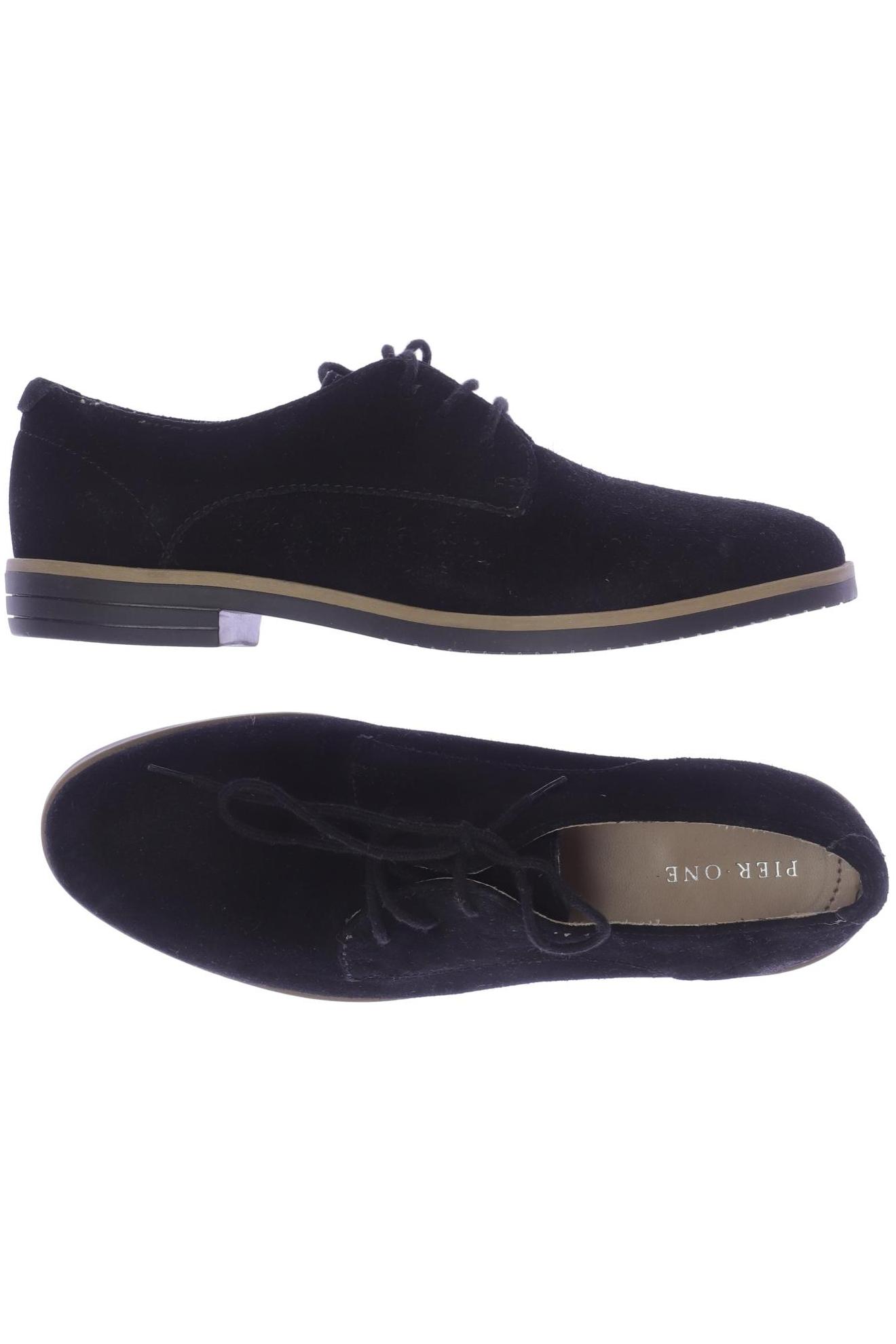 

pier one Damen Halbschuh, schwarz, Gr. 37