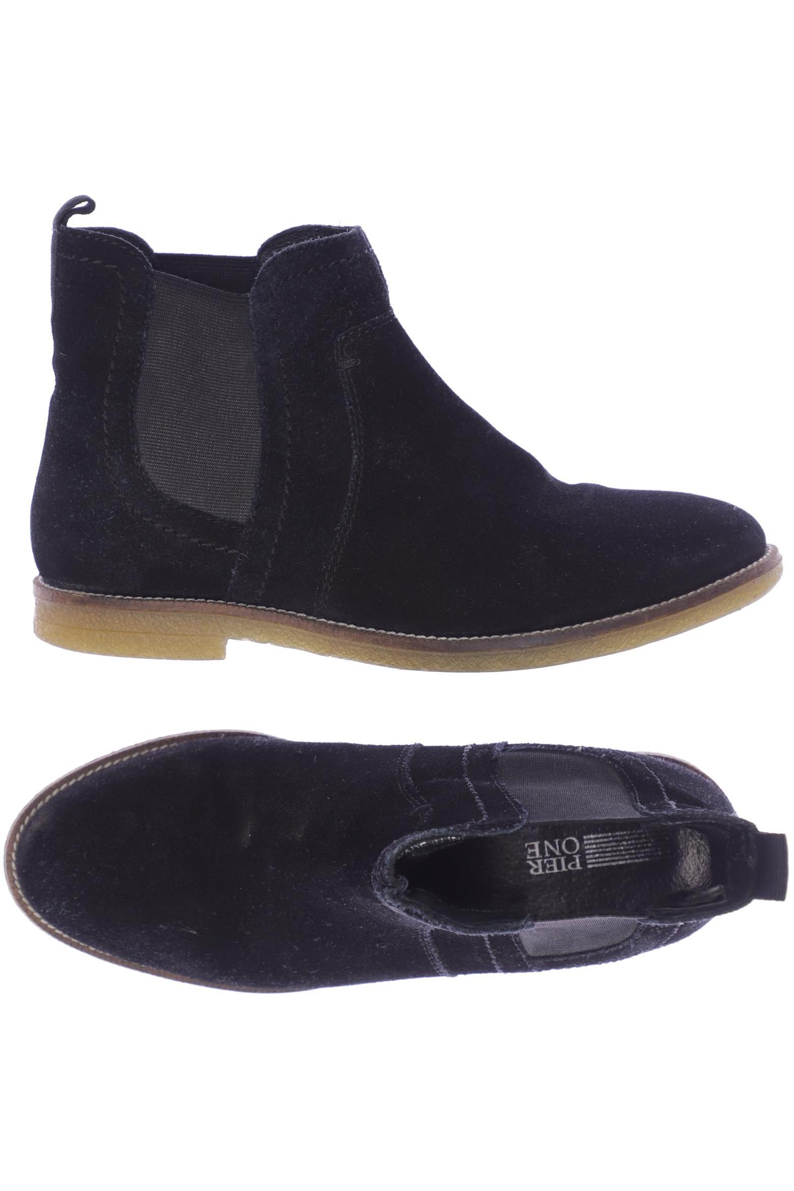 

pier one Damen Stiefelette, schwarz, Gr. 37