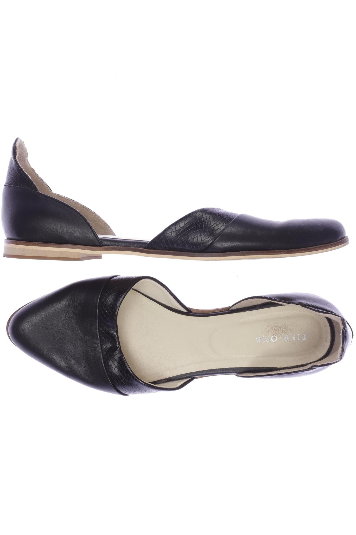 

pier one Damen Ballerinas, schwarz, Gr. 40