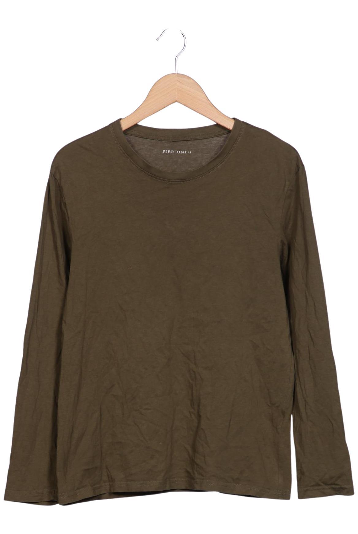 

pier one Damen Langarmshirt, grün, Gr. 36