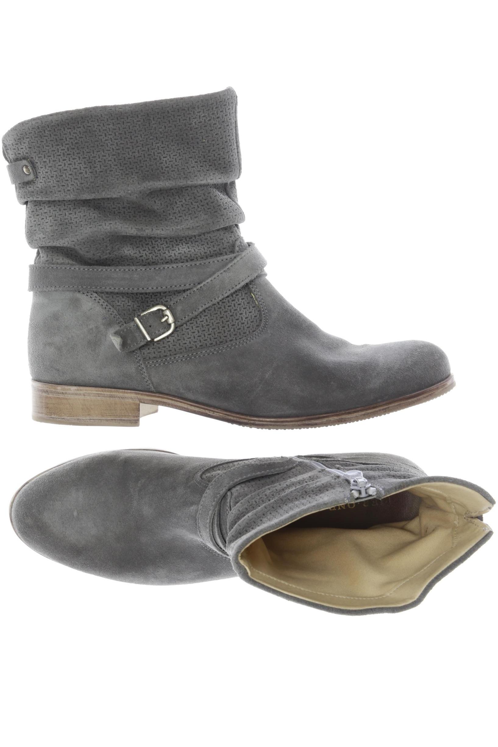 

pier one Damen Stiefelette, grau, Gr. 39