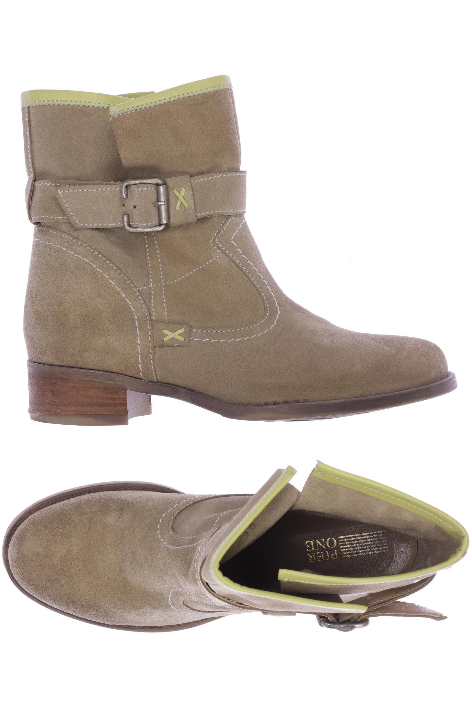 

pier one Damen Stiefelette, beige, Gr. 39