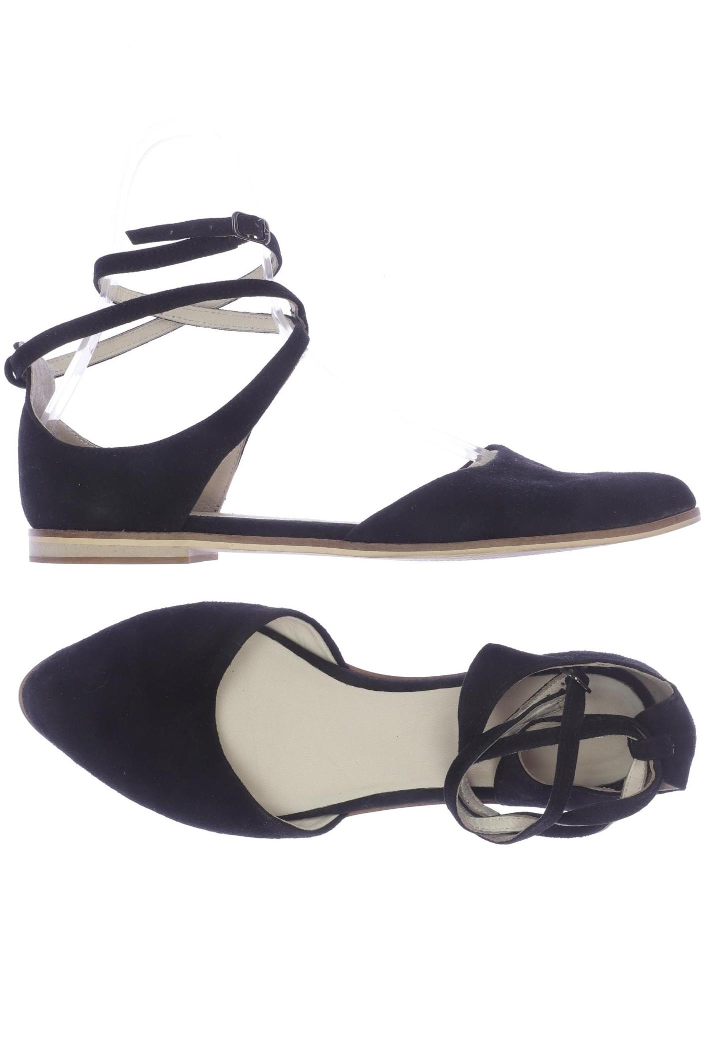 

pier one Damen Sandale, schwarz, Gr. 40