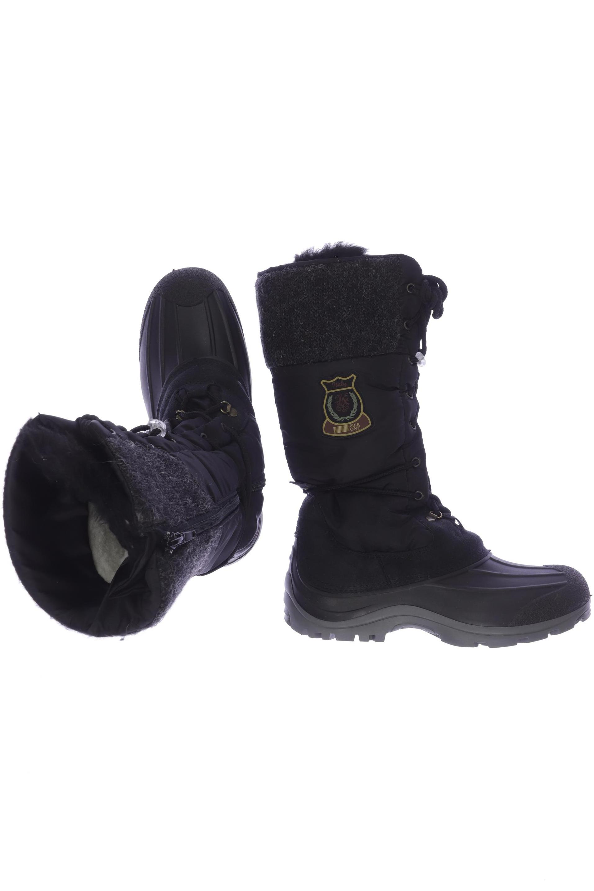 

pier one Damen Stiefel, schwarz, Gr. 39