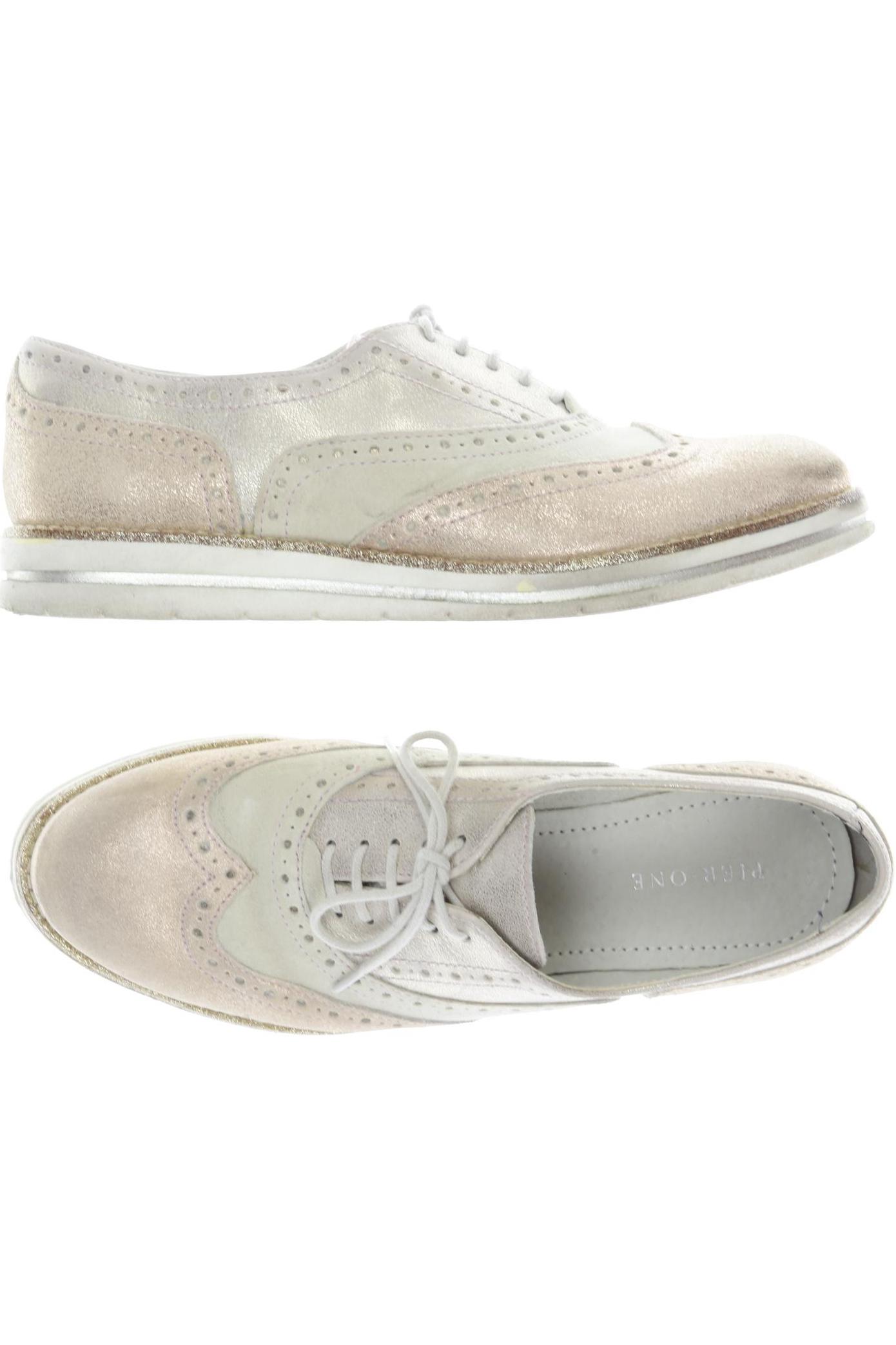 

pier one Damen Halbschuh, beige, Gr. 37