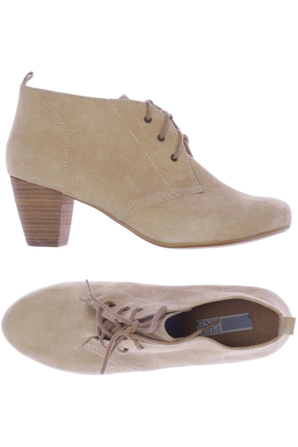 

pier one Damen Stiefelette, beige, Gr. 39