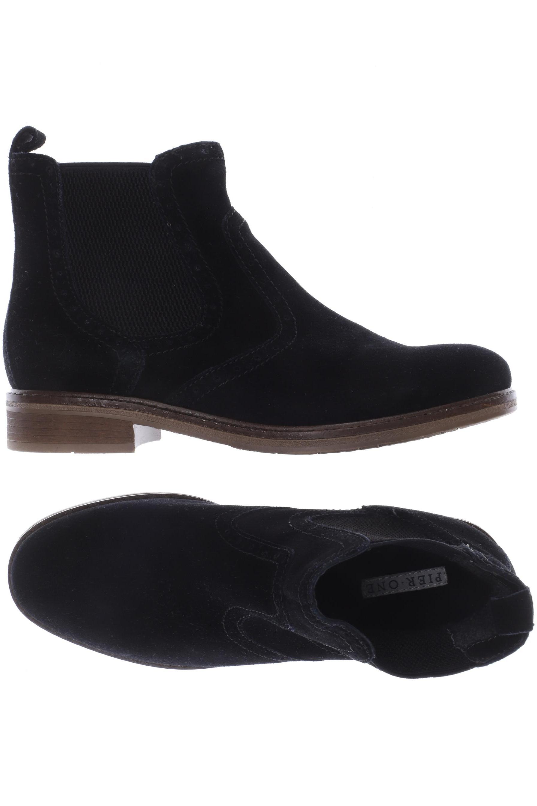 

pier one Damen Stiefelette, schwarz, Gr. 39
