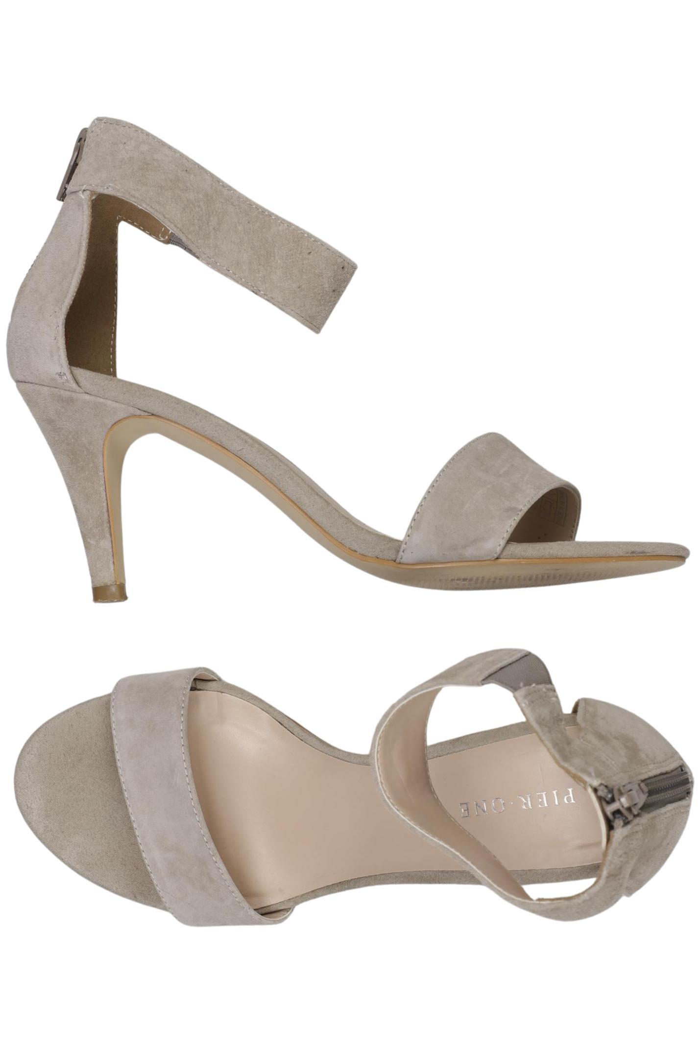 

pier one Damen Sandale, beige, Gr. 38