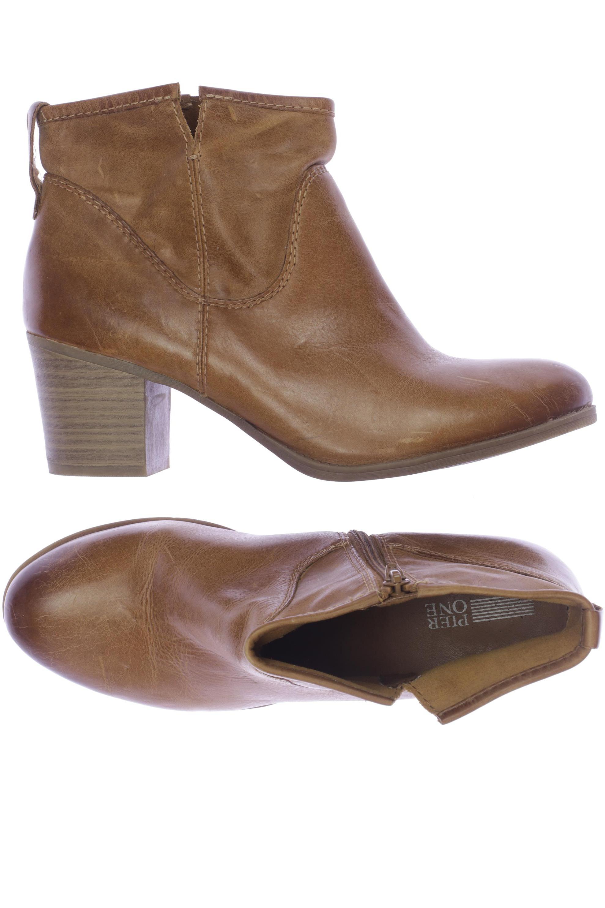 

pier one Damen Stiefelette, braun, Gr. 41