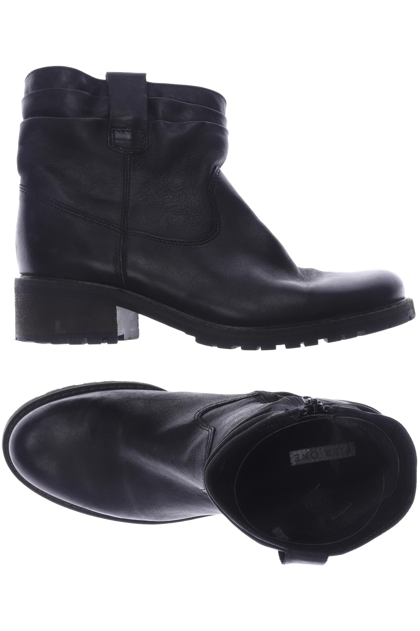 

pier one Damen Stiefelette, schwarz