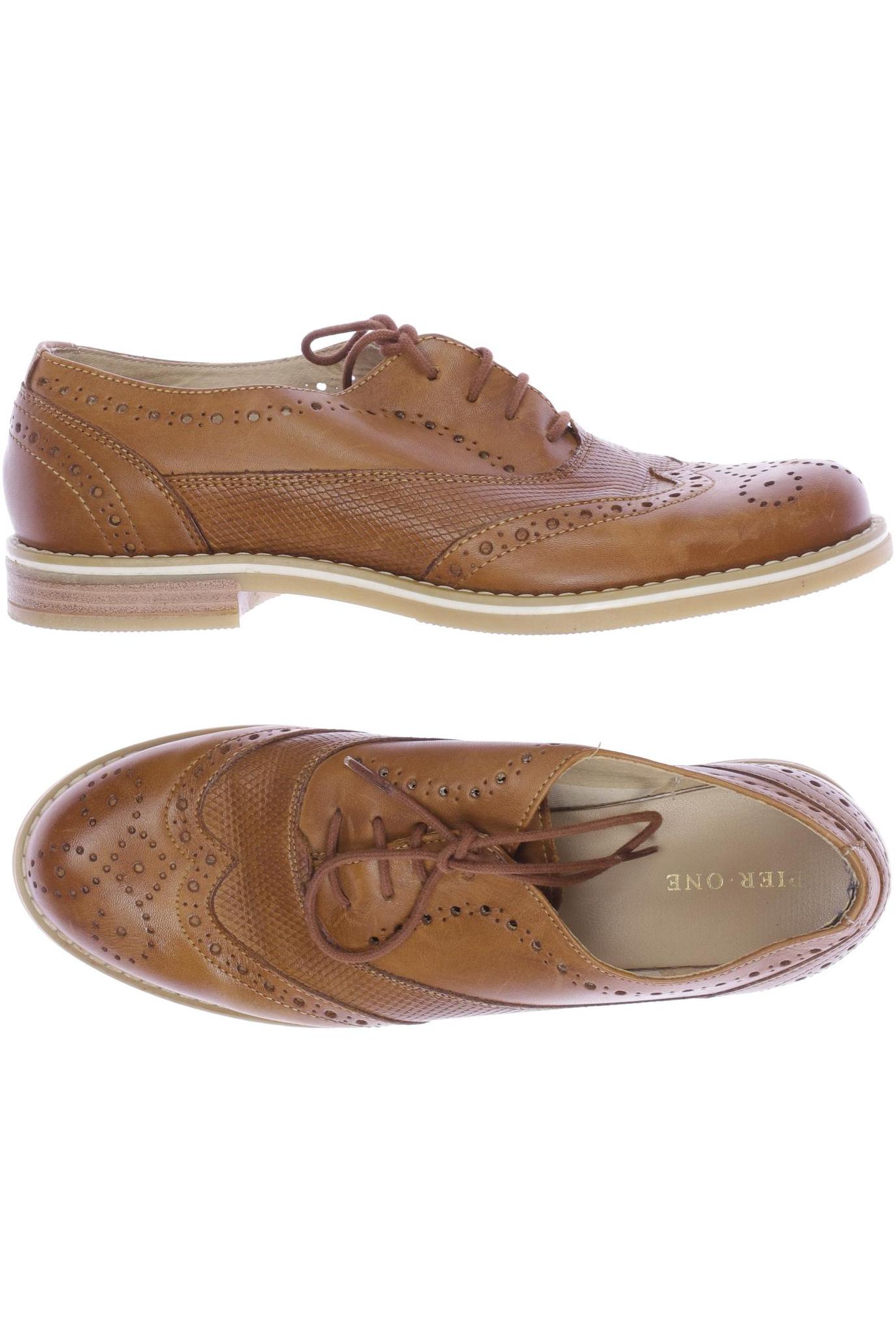 

pier one Damen Halbschuh, braun, Gr. 37