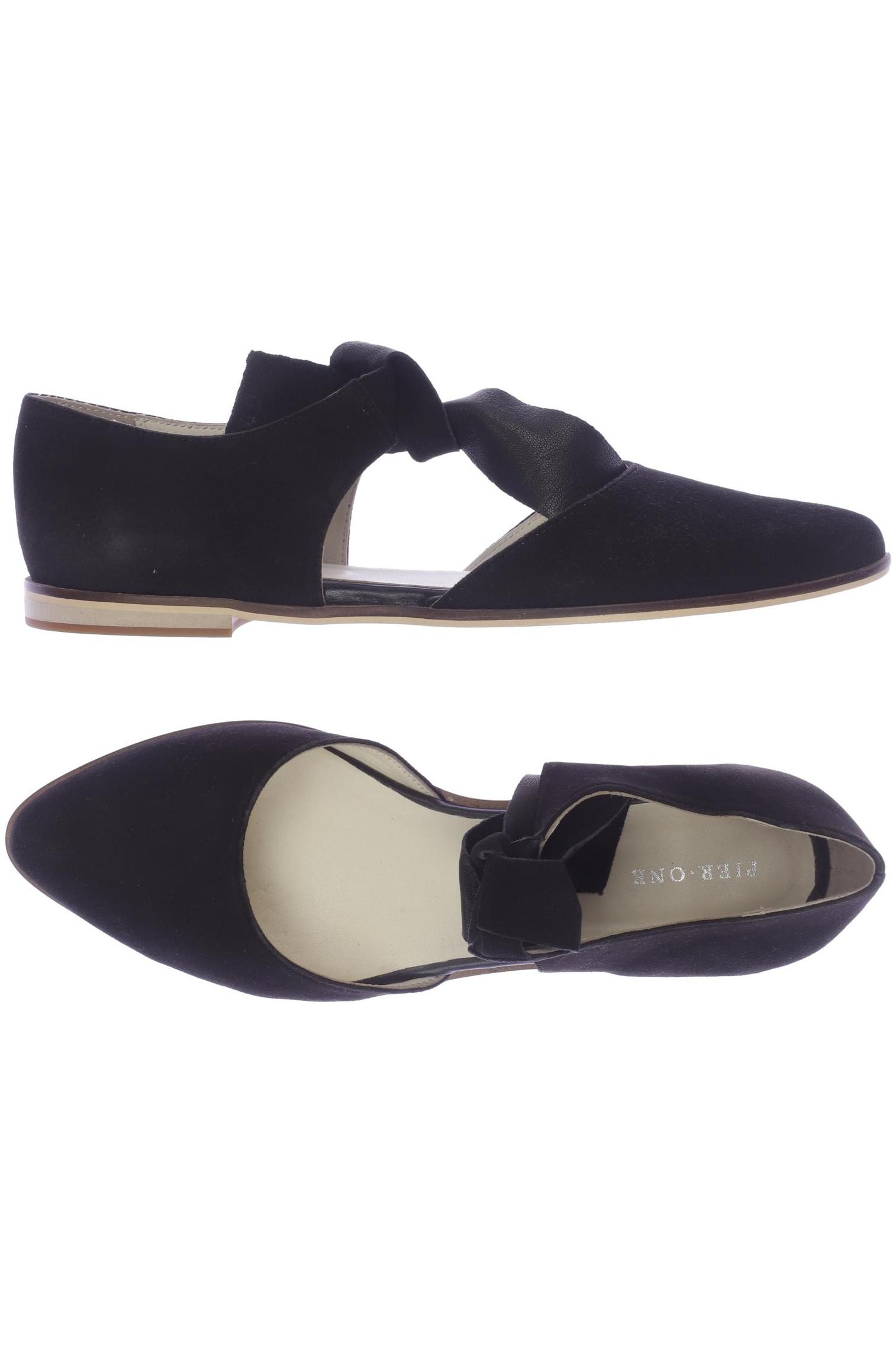 

pier one Damen Ballerinas, schwarz, Gr. 40