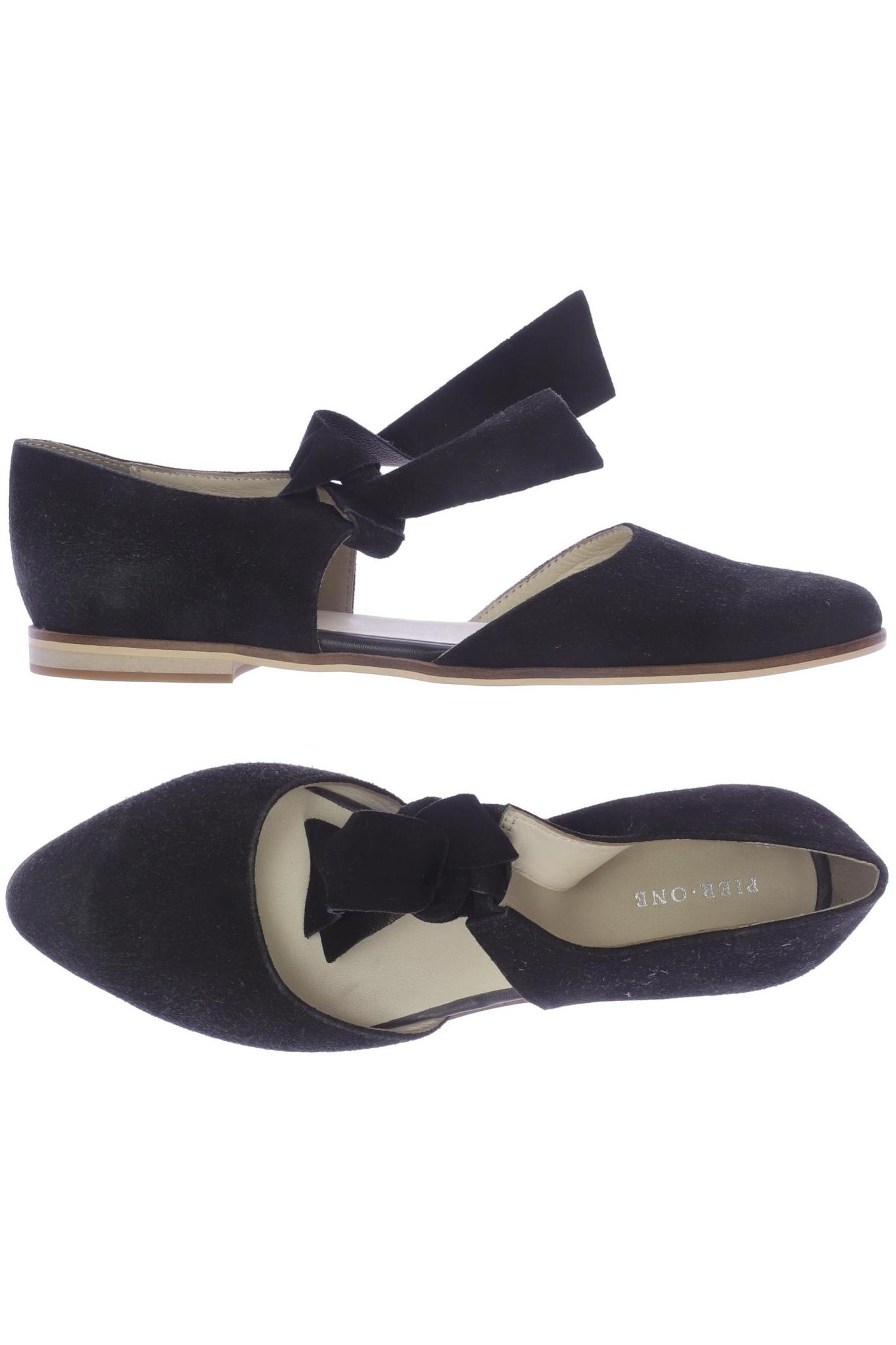 

pier one Damen Ballerinas, schwarz, Gr. 40