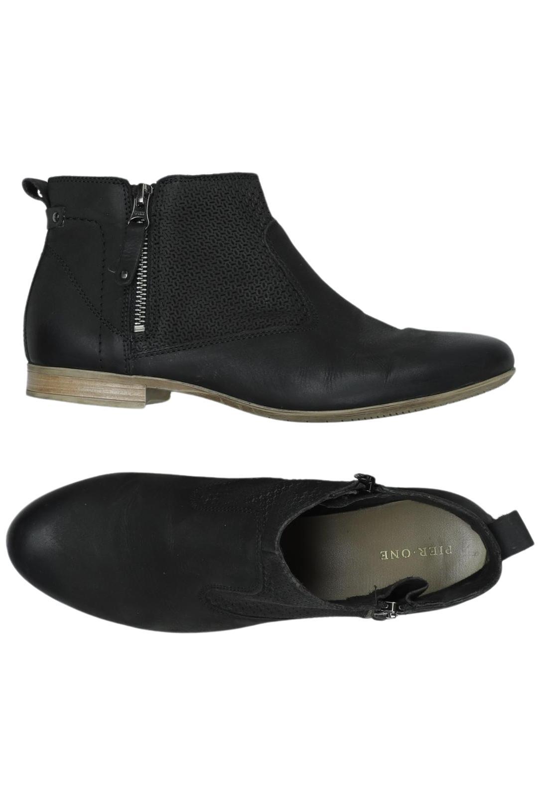 

pier one Damen Stiefelette, schwarz, Gr. 40