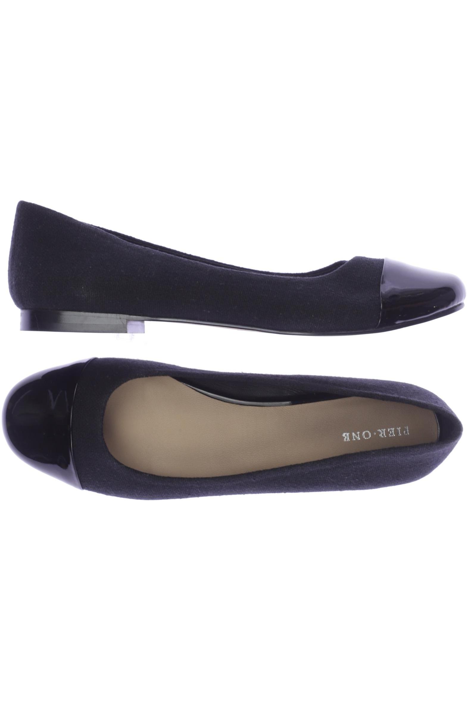 

pier one Damen Ballerinas, schwarz