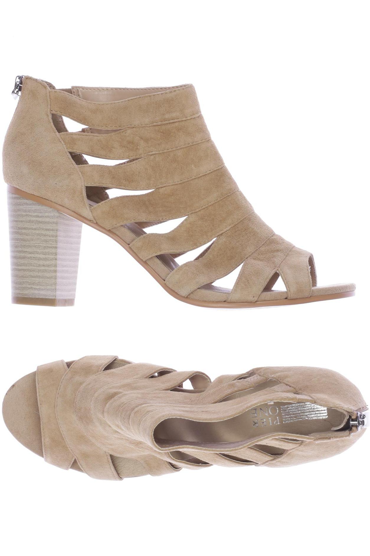 

pier one Damen Sandale, beige, Gr. 39