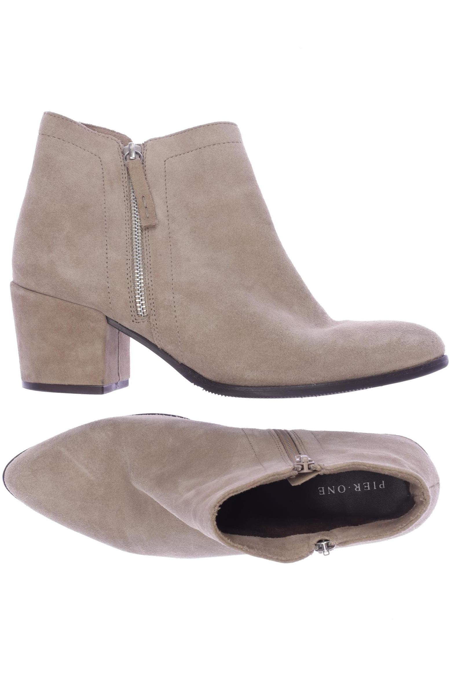 

pier one Damen Stiefelette, beige, Gr. 39
