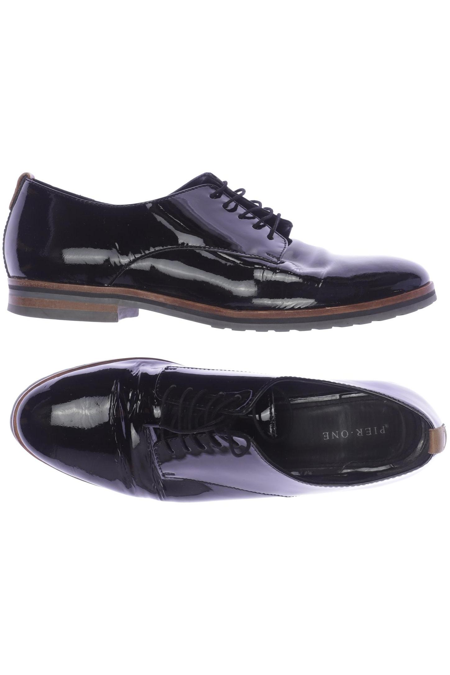 

pier one Damen Halbschuh, schwarz, Gr. 40
