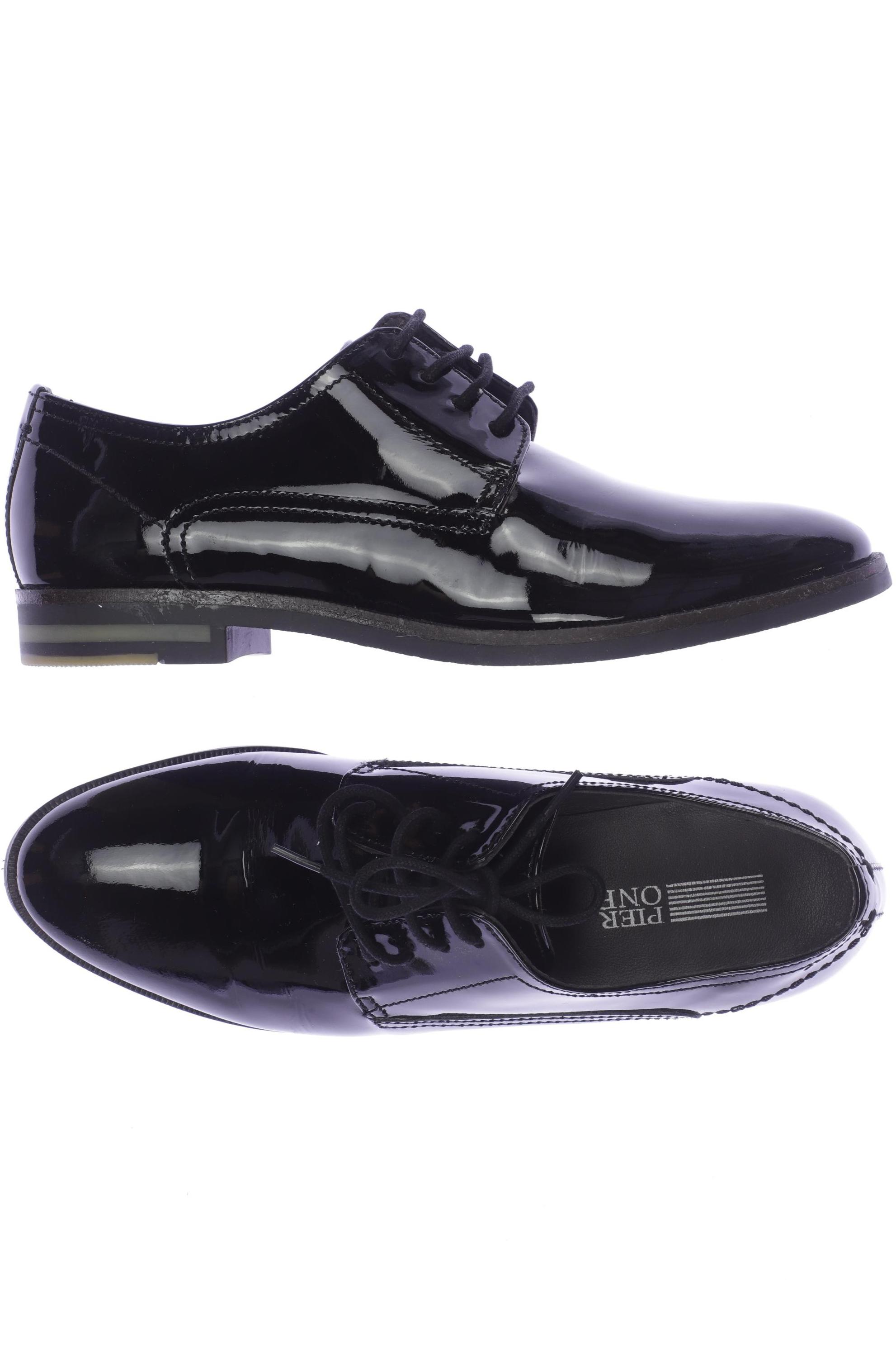 

pier one Damen Halbschuh, schwarz, Gr. 37