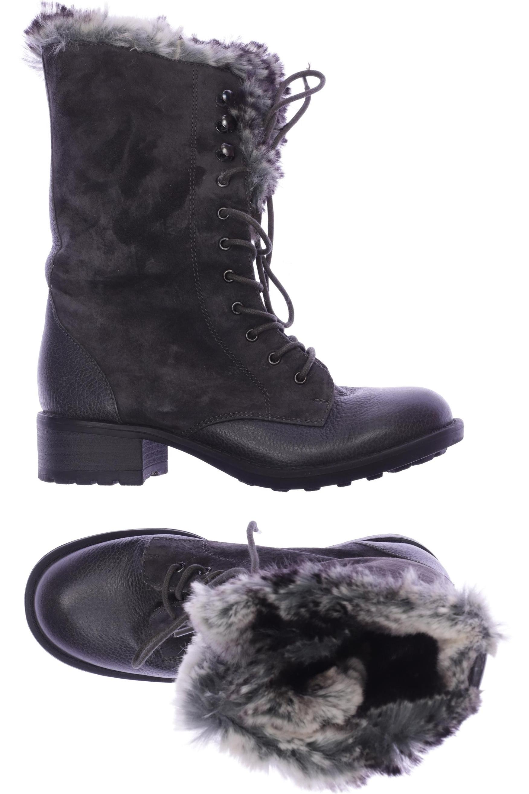 

pier one Damen Stiefel, grau, Gr. 37