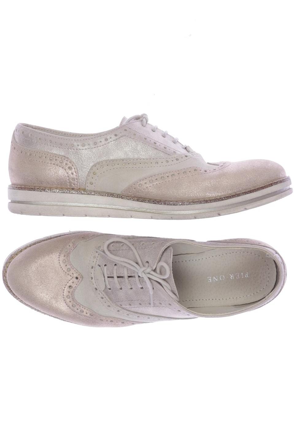 

pier one Damen Halbschuh, beige, Gr. 39