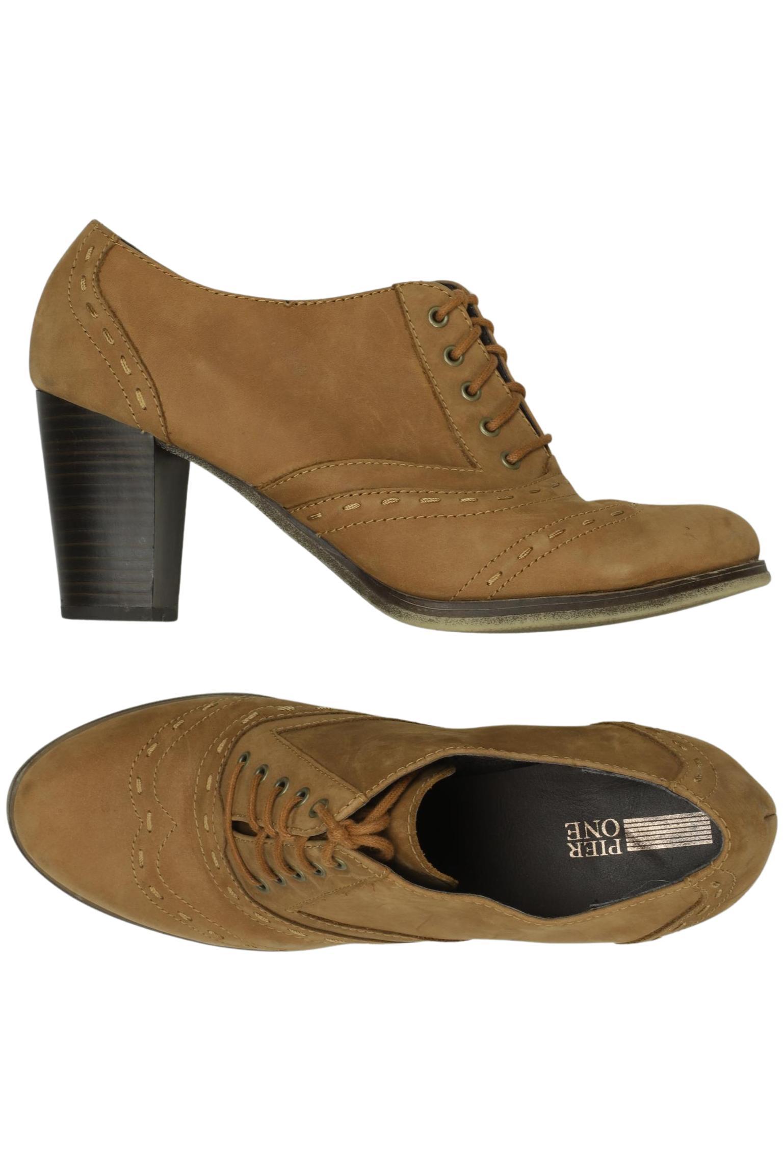 

pier one Damen Halbschuh, orange, Gr. 41