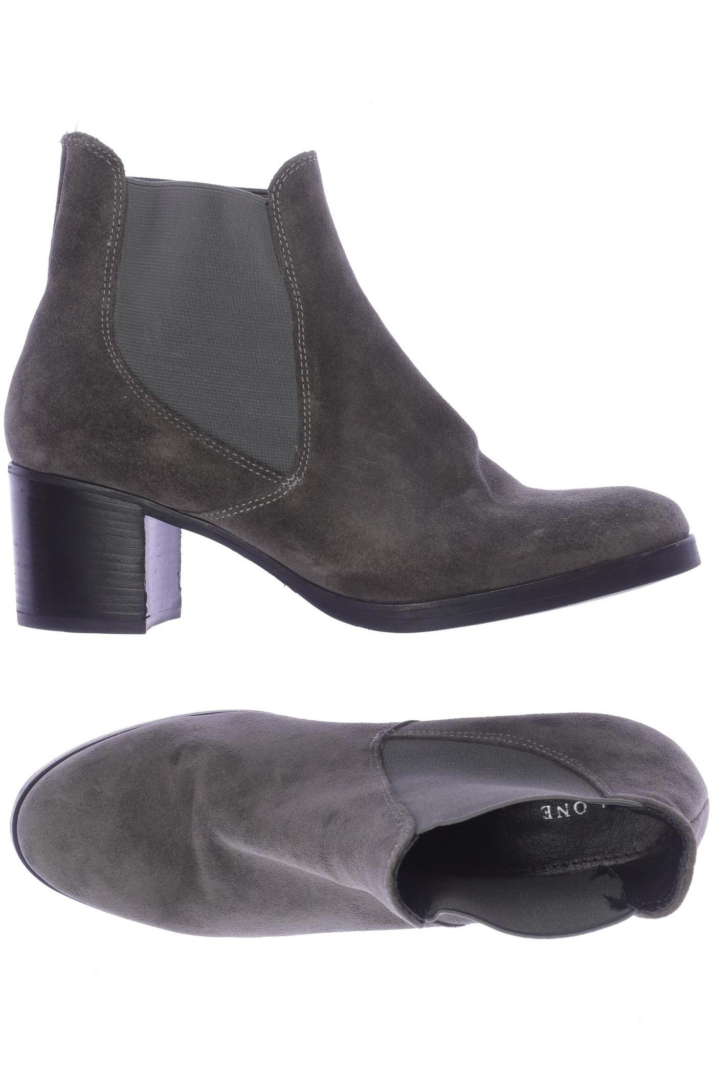

pier one Damen Stiefelette, grau, Gr. 40