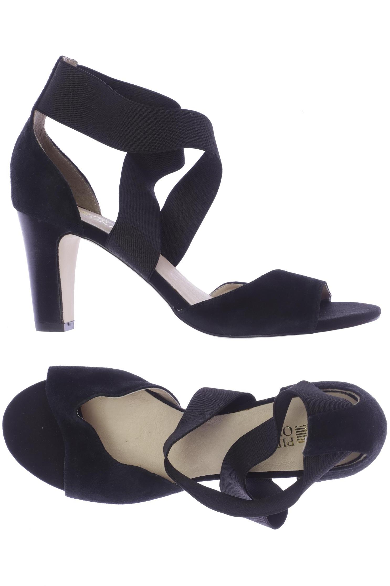 

pier one Damen Sandale, schwarz, Gr. 39