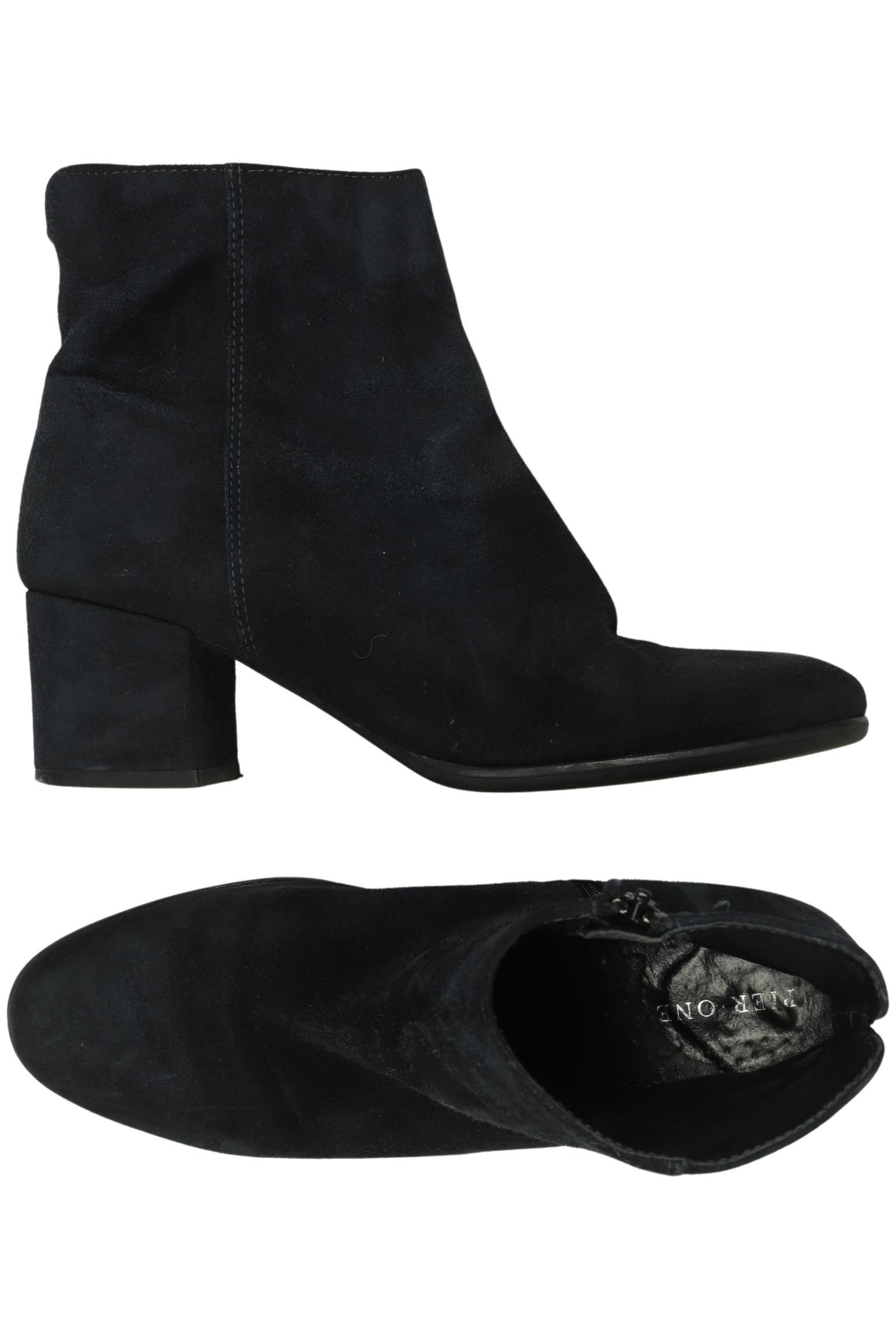 

pier one Damen Stiefelette, marineblau, Gr. 38