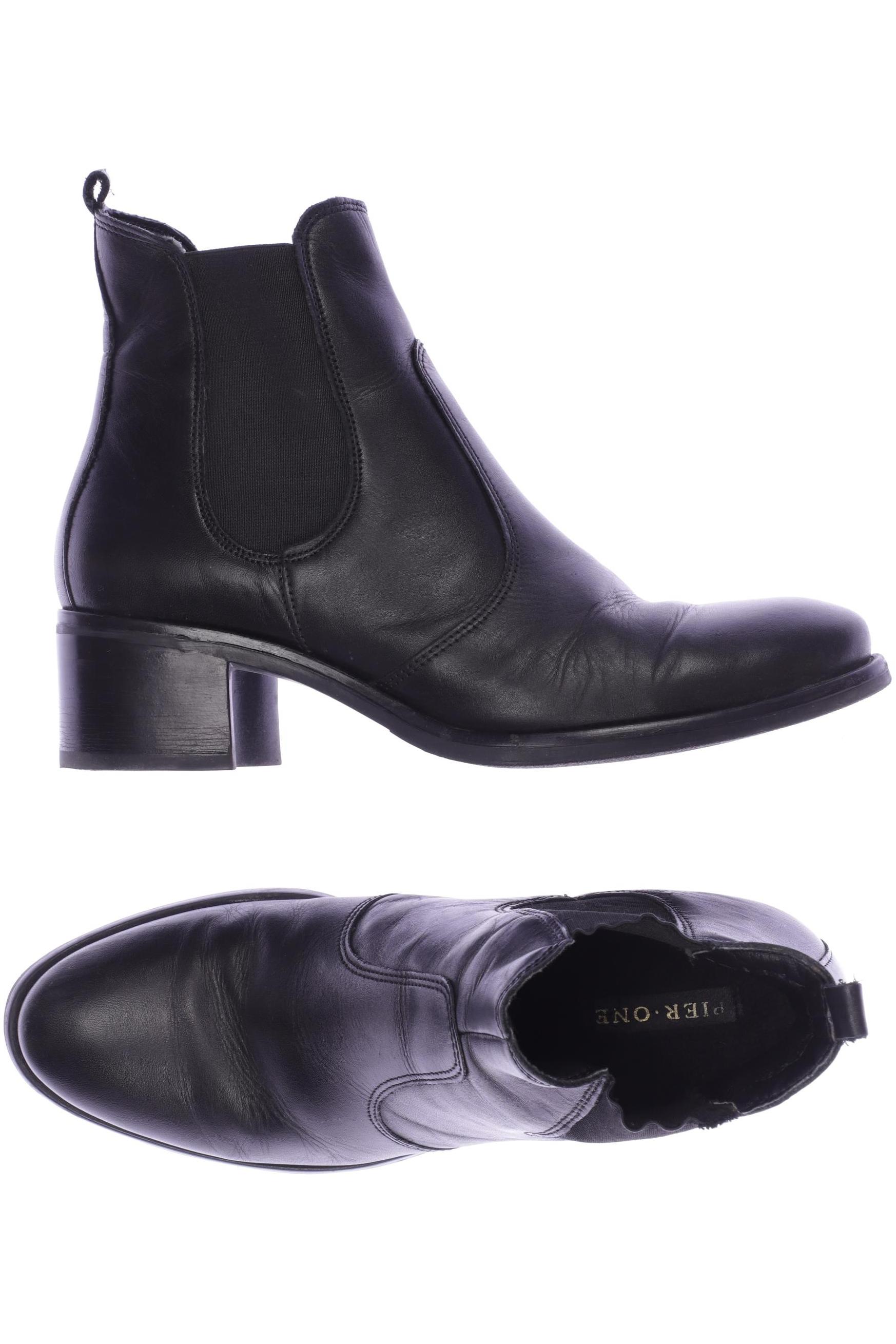 

pier one Damen Stiefelette, schwarz, Gr. 38