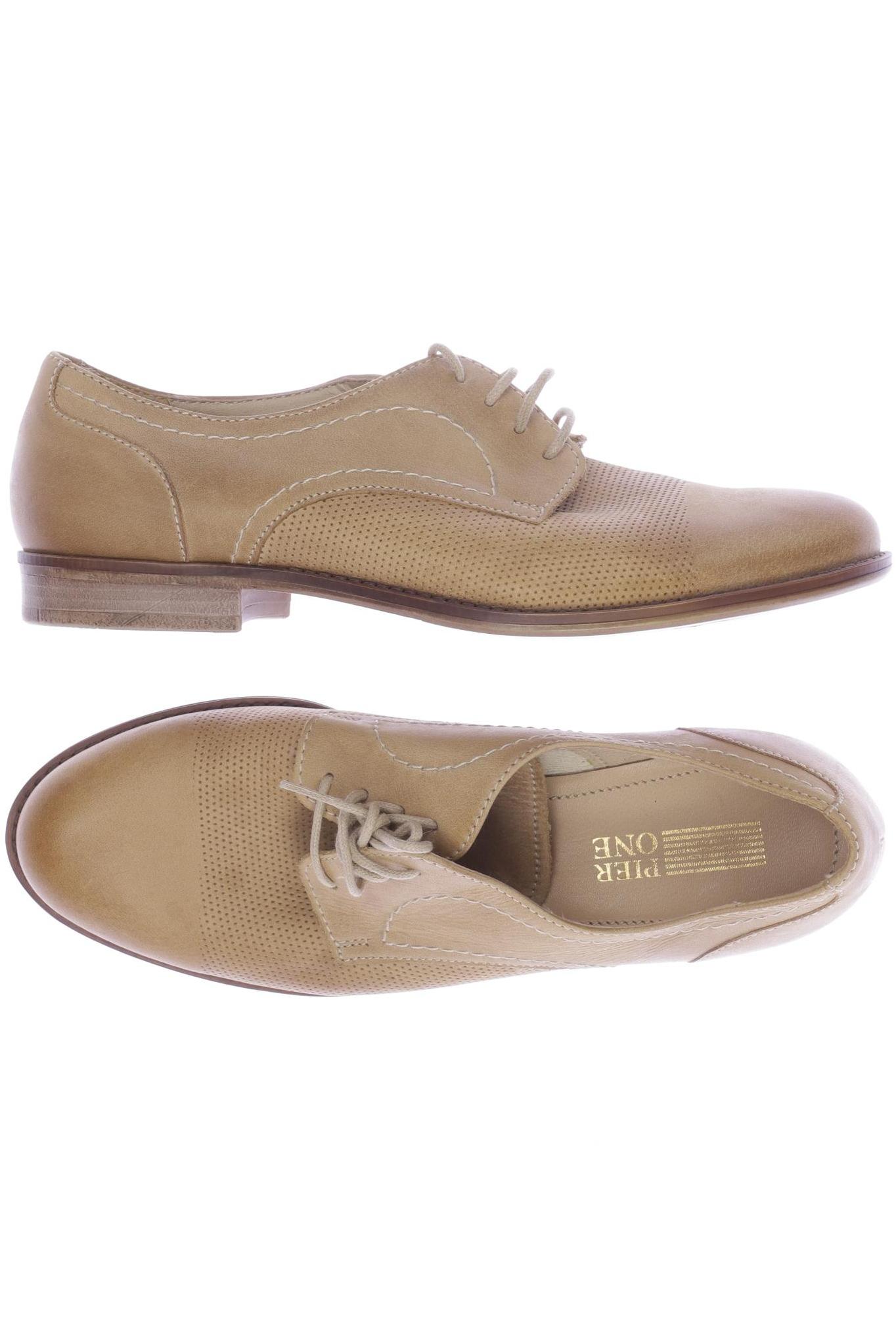 

pier one Damen Halbschuh, beige, Gr. 37