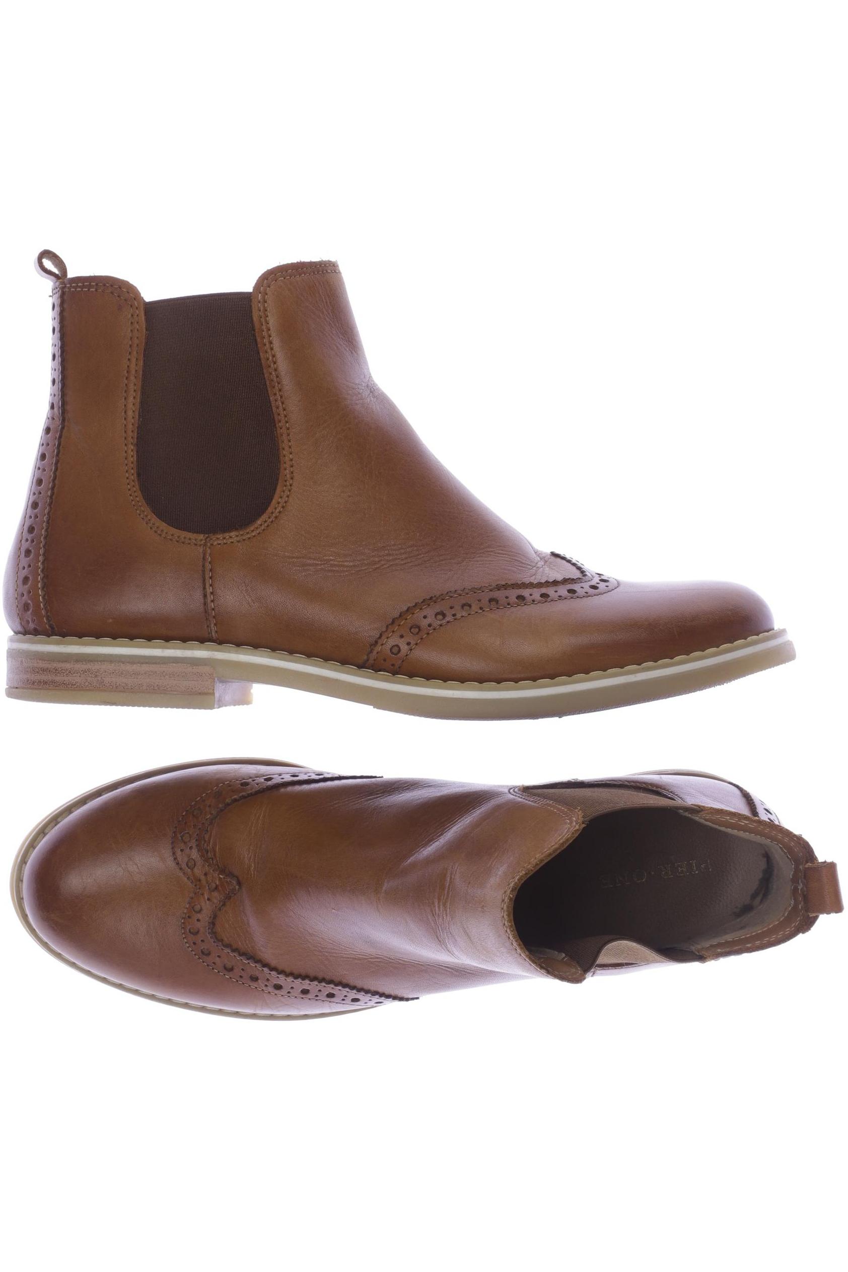 

pier one Damen Stiefelette, braun, Gr. 40