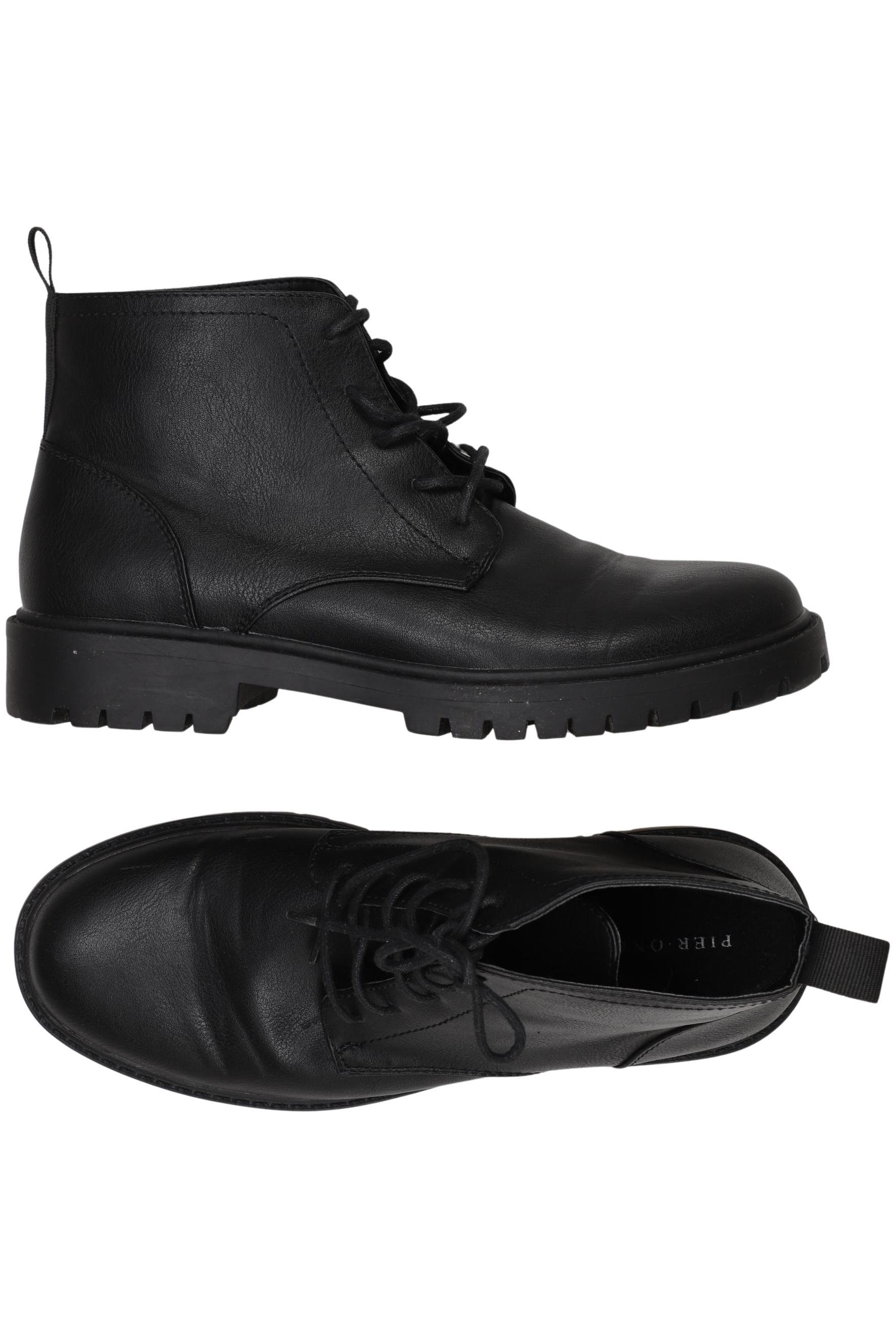 

pier one Damen Stiefelette, schwarz, Gr. 40
