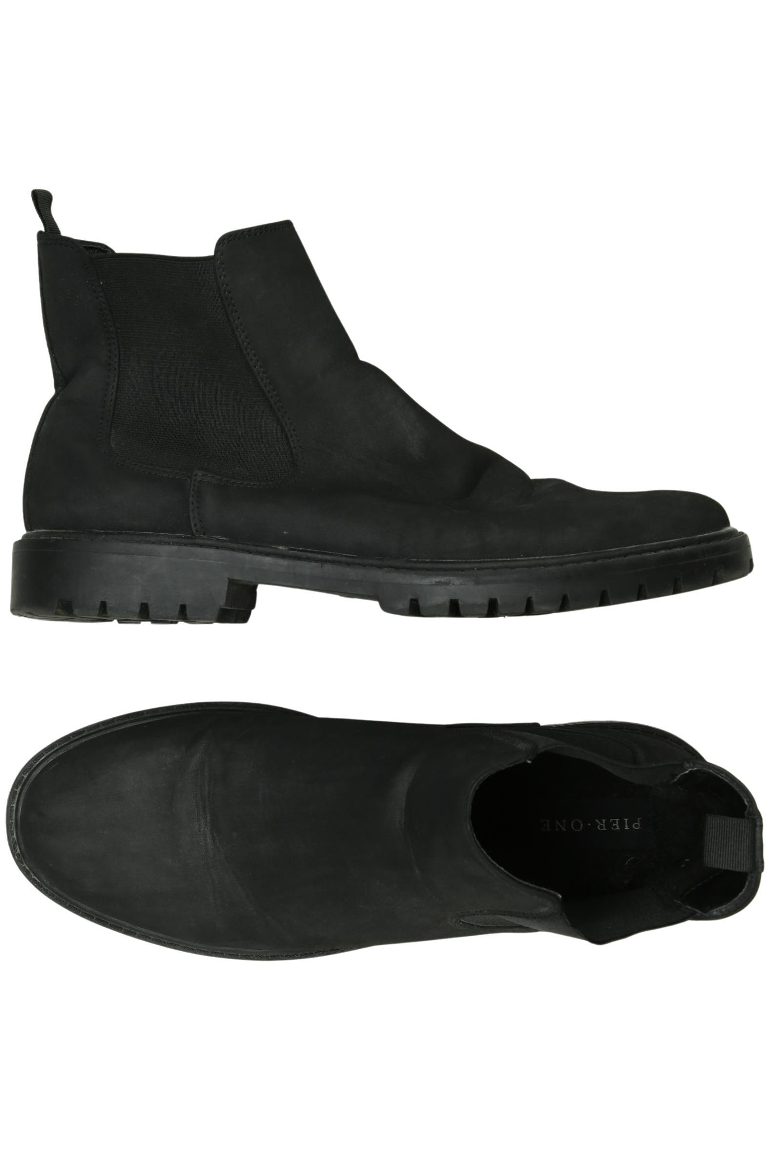 

pier one Herren Stiefel, schwarz, Gr. 47