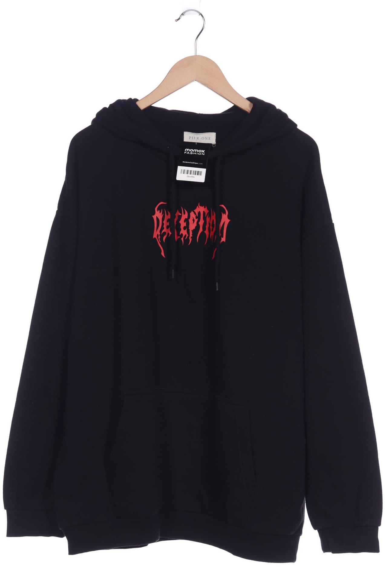 

pier one Herren Kapuzenpullover, schwarz, Gr. 58