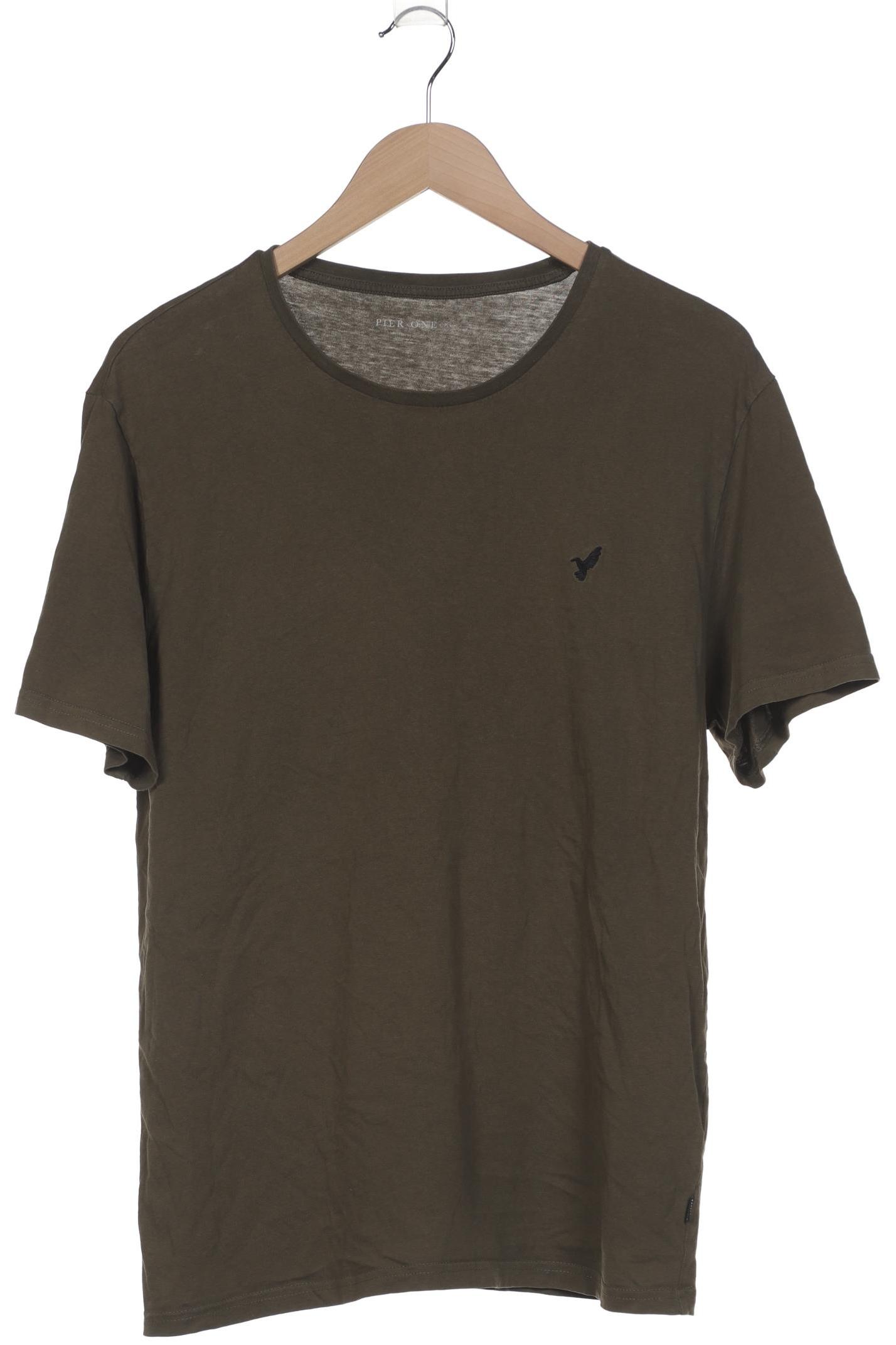 

pier one Herren T-Shirt, grün, Gr. 54
