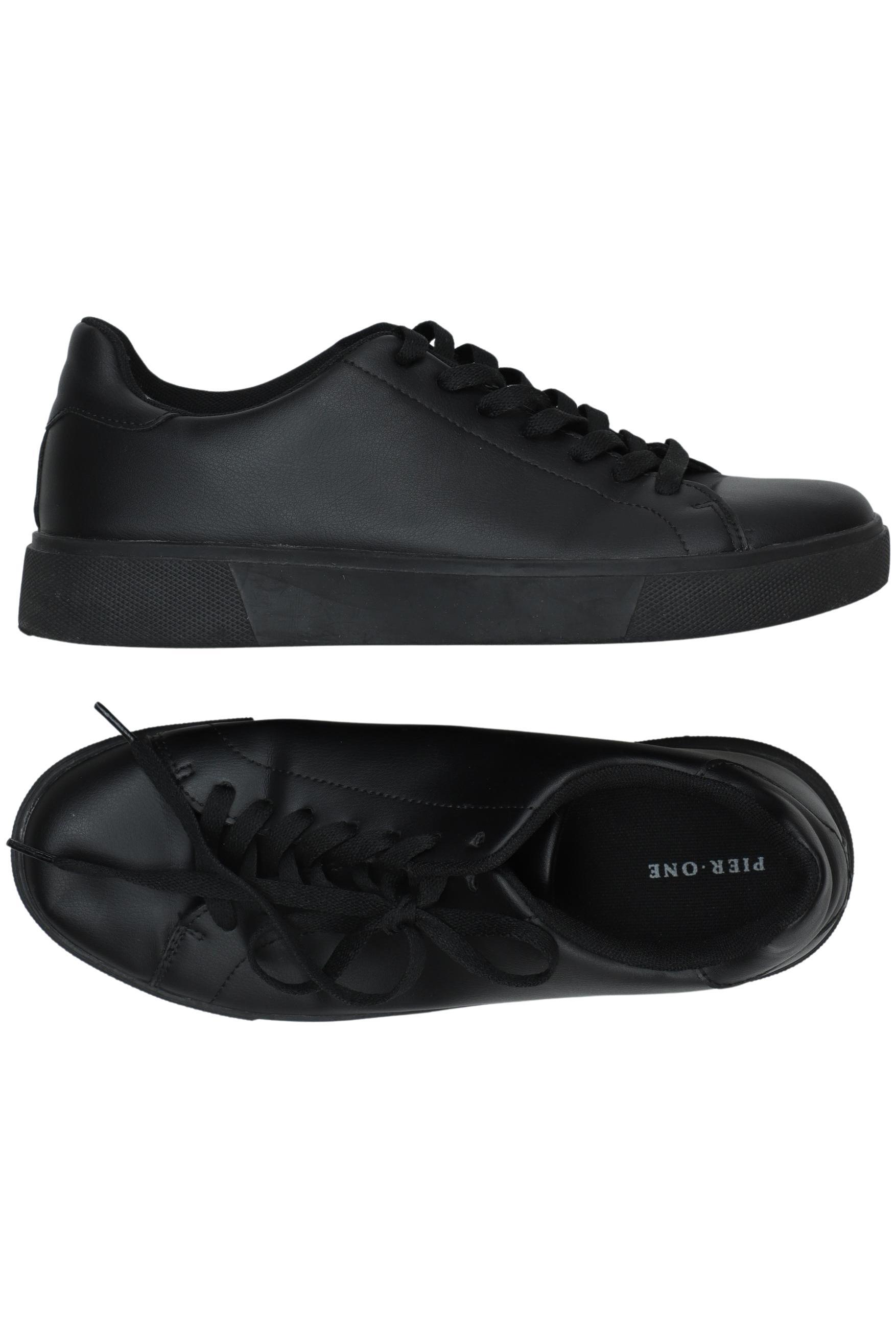 

pier one Herren Sneakers, schwarz, Gr. 42