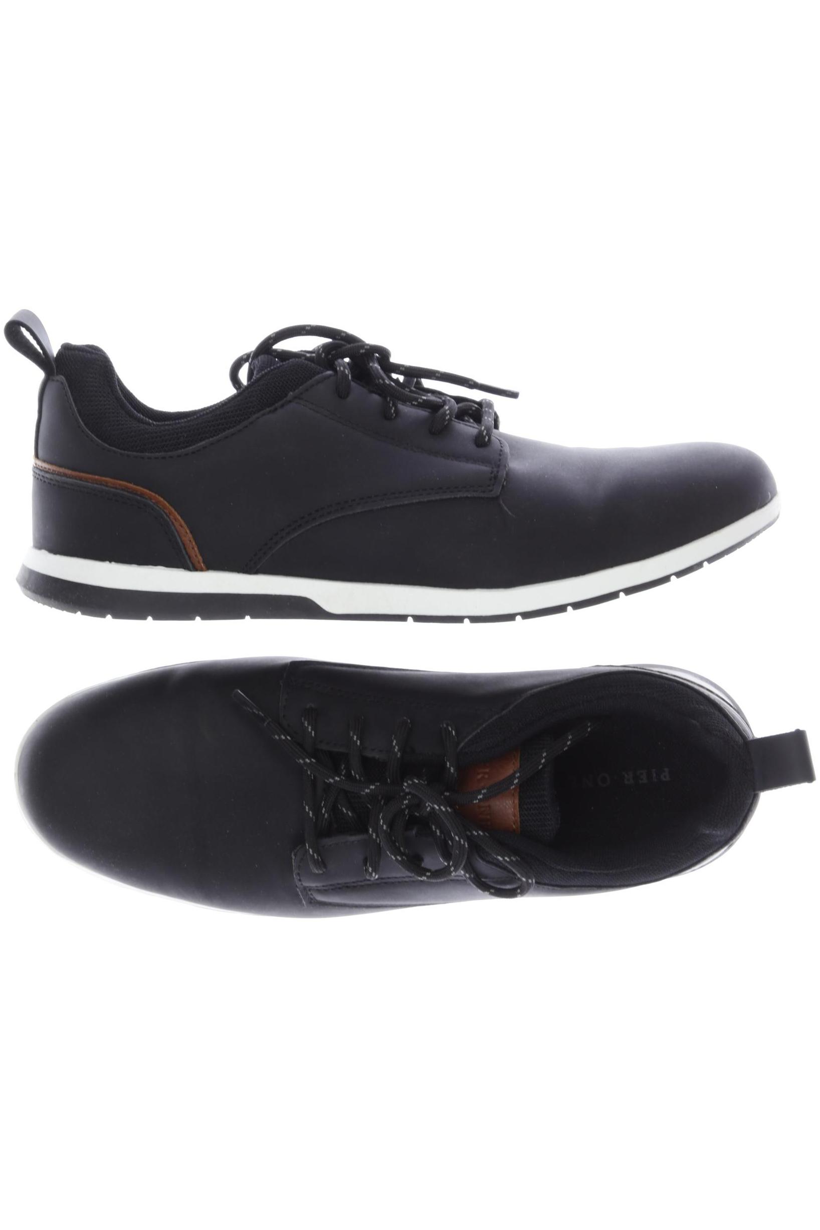 

pier one Herren Halbschuh, schwarz, Gr. 40
